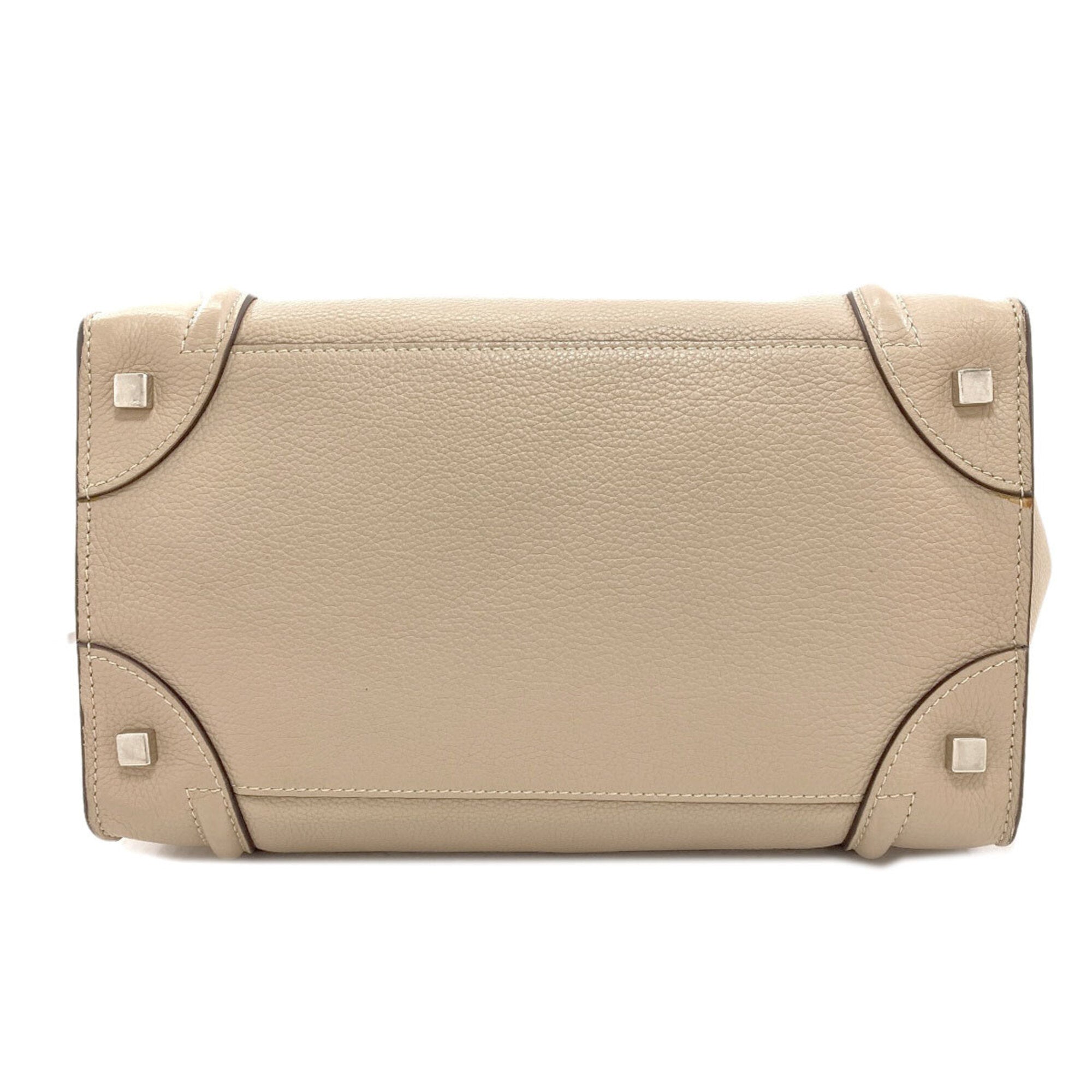 Celine Brown Leather Tote Bag (Pre-Owned)