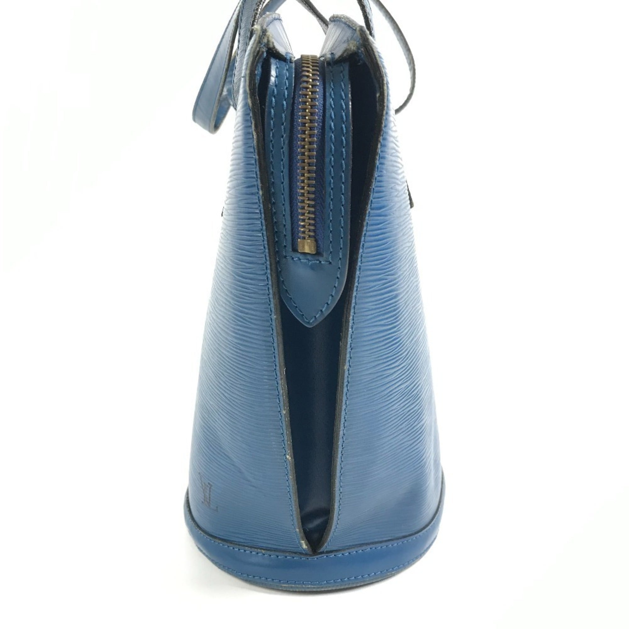 Louis Vuitton Blue Toledo Blue Epi Leather Shoulder Bag Tote Bag (Pre-Owned)