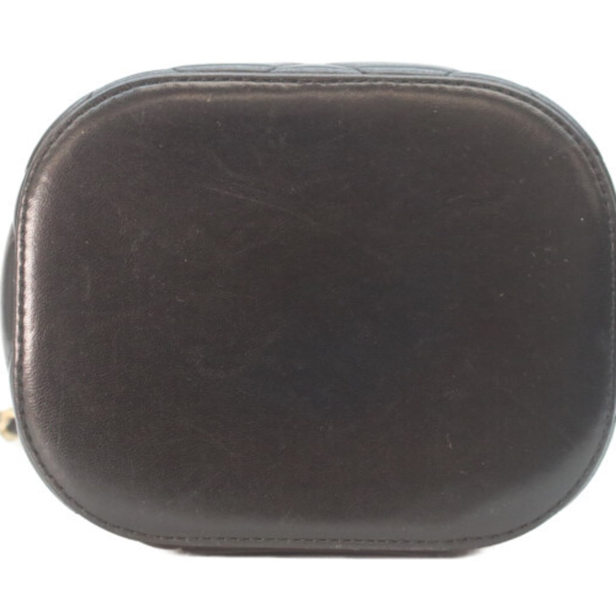 Chanel Black Leather Shoulder Bag (Pre-Owned)