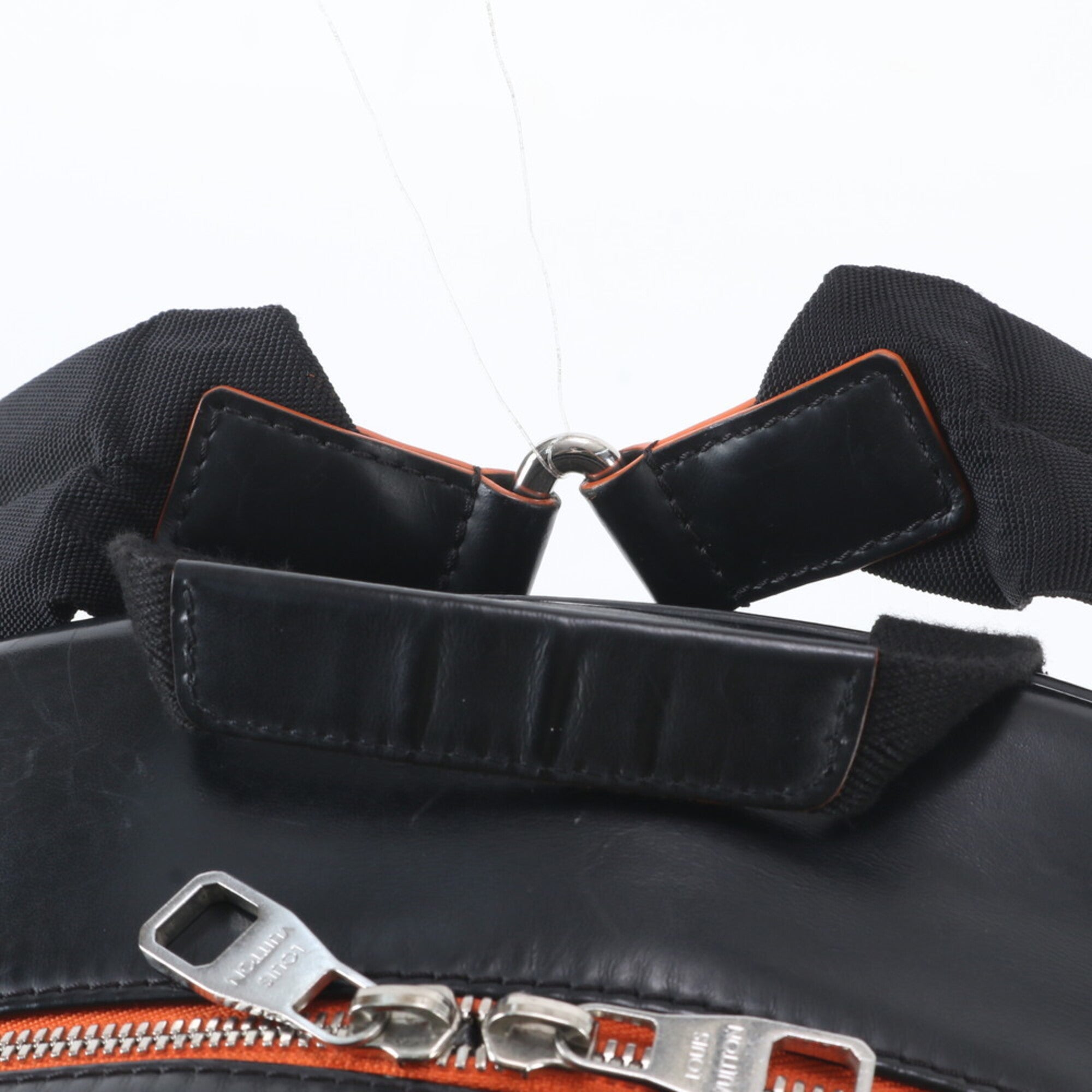 Louis Vuitton Damier Graphite Leather Coated Canvas Backpack Handbag (Pre-Owned)