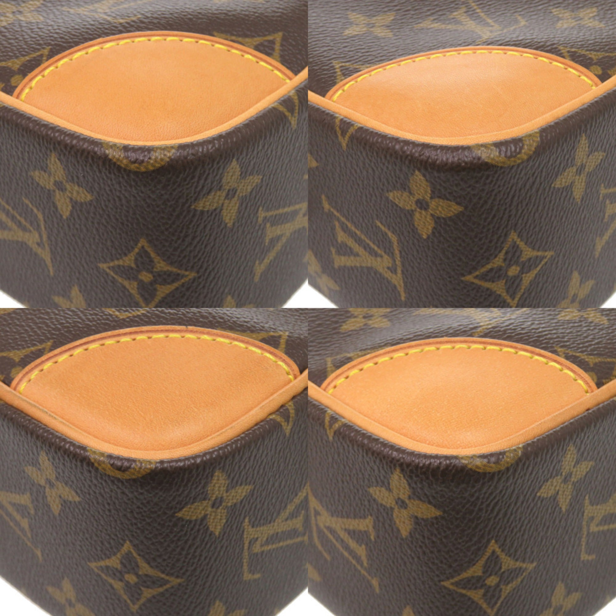 Louis Vuitton Brown Monogram Canvas Shoulder Bag (Pre-Owned)