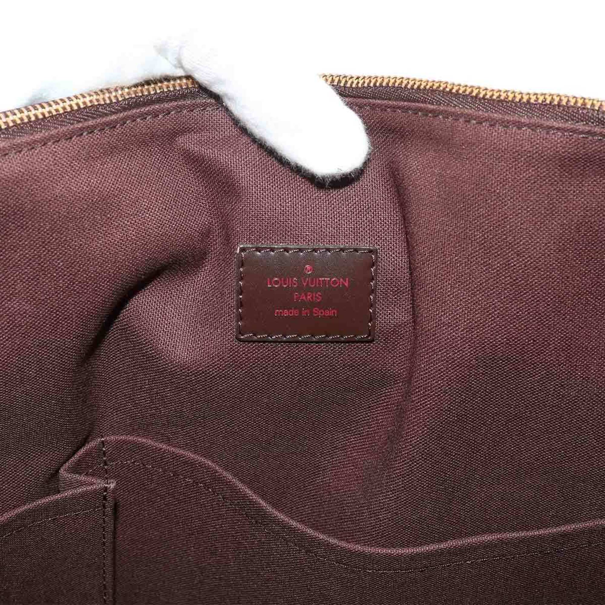 Louis Vuitton Ebene Damier Canvas Handbag Tote Bag (Pre-Owned)
