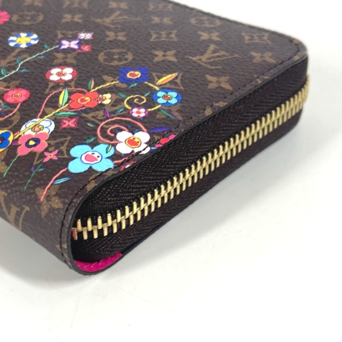 Louis Vuitton Monogram Brown Multi-Color Monogram Long Wallet (Bi-Fold) (Pre-Owned)