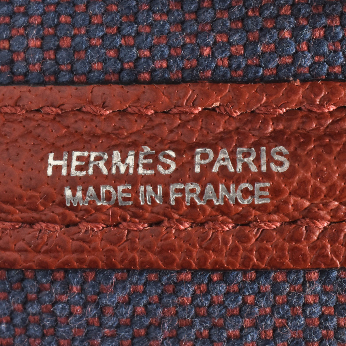 Hermes Rouge H Buffle Skipper Leather Tote Bag (Pre-Owned)