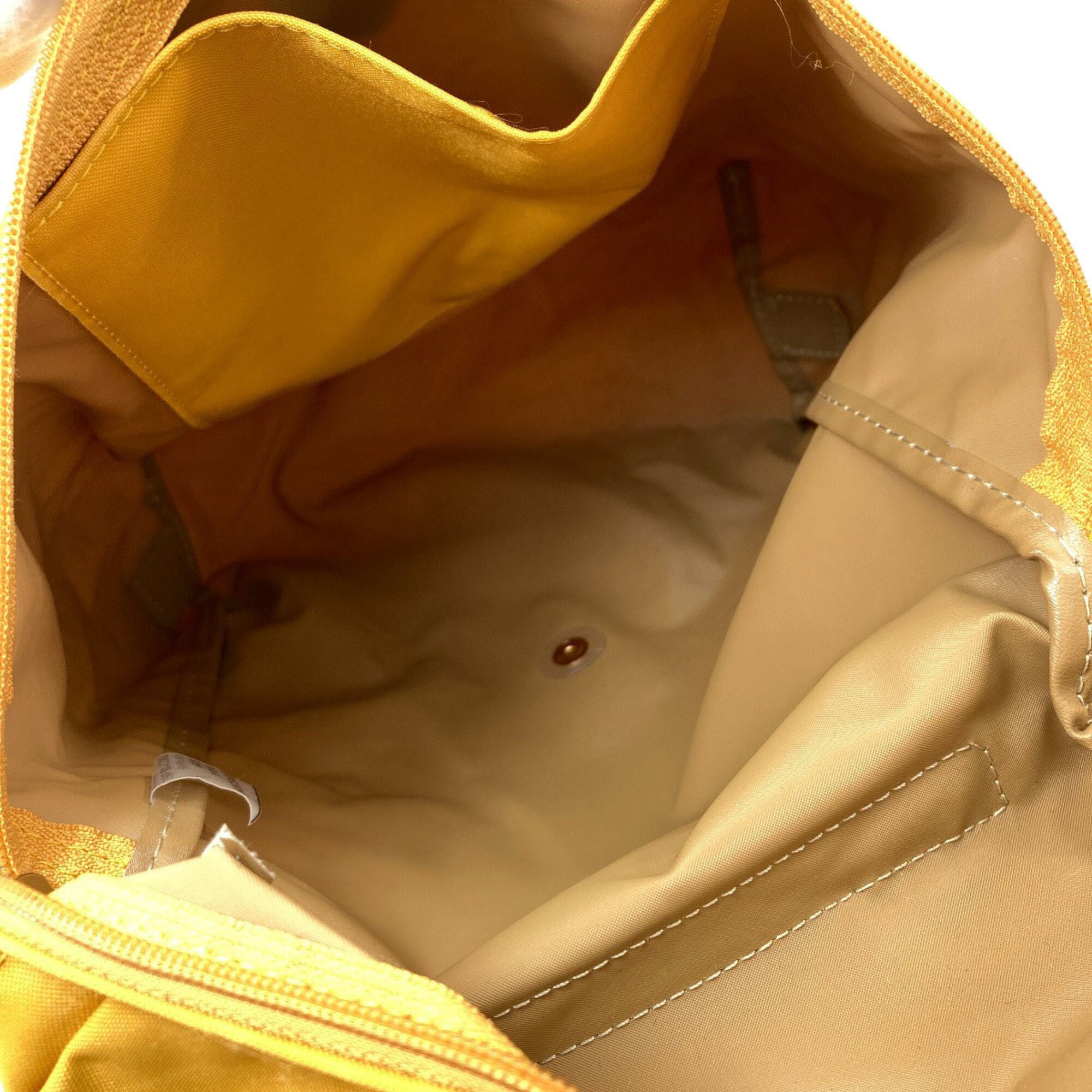 Longchamp Yellow Nylon (Pre-Owned)