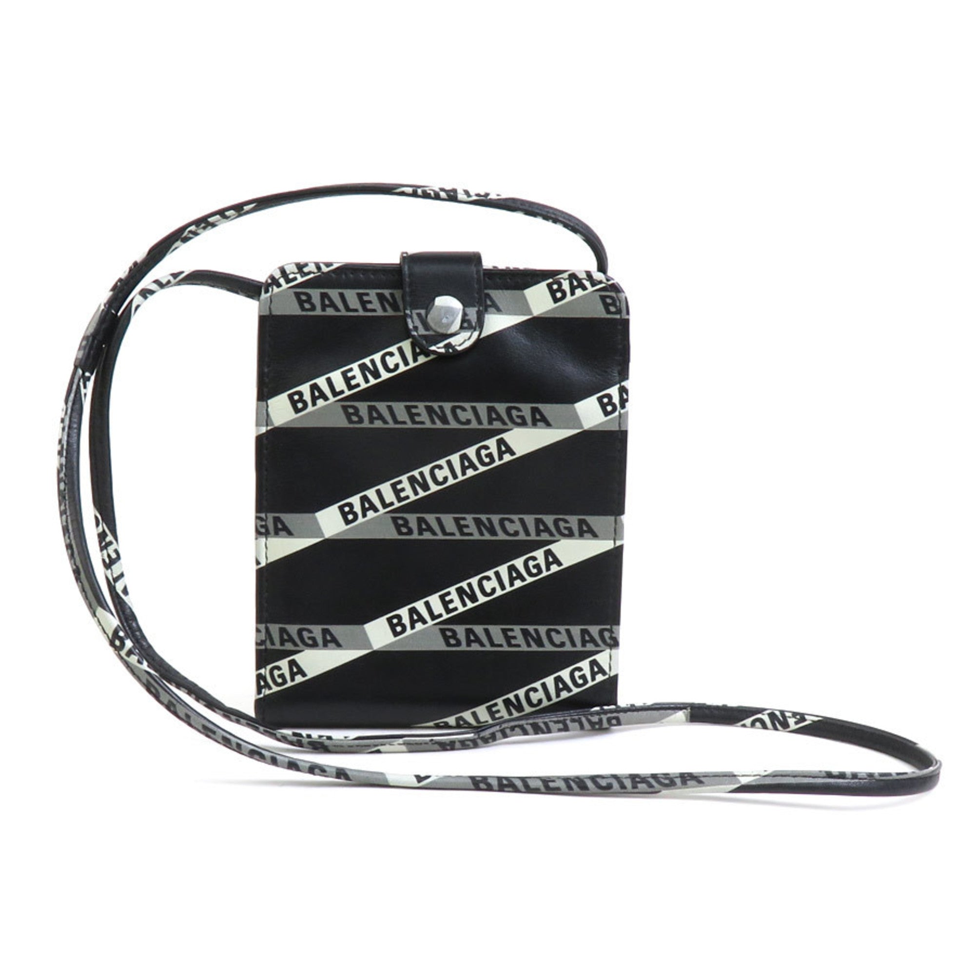 Balenciaga Black Leather Wallet (Bi-Fold) (Pre-Owned)