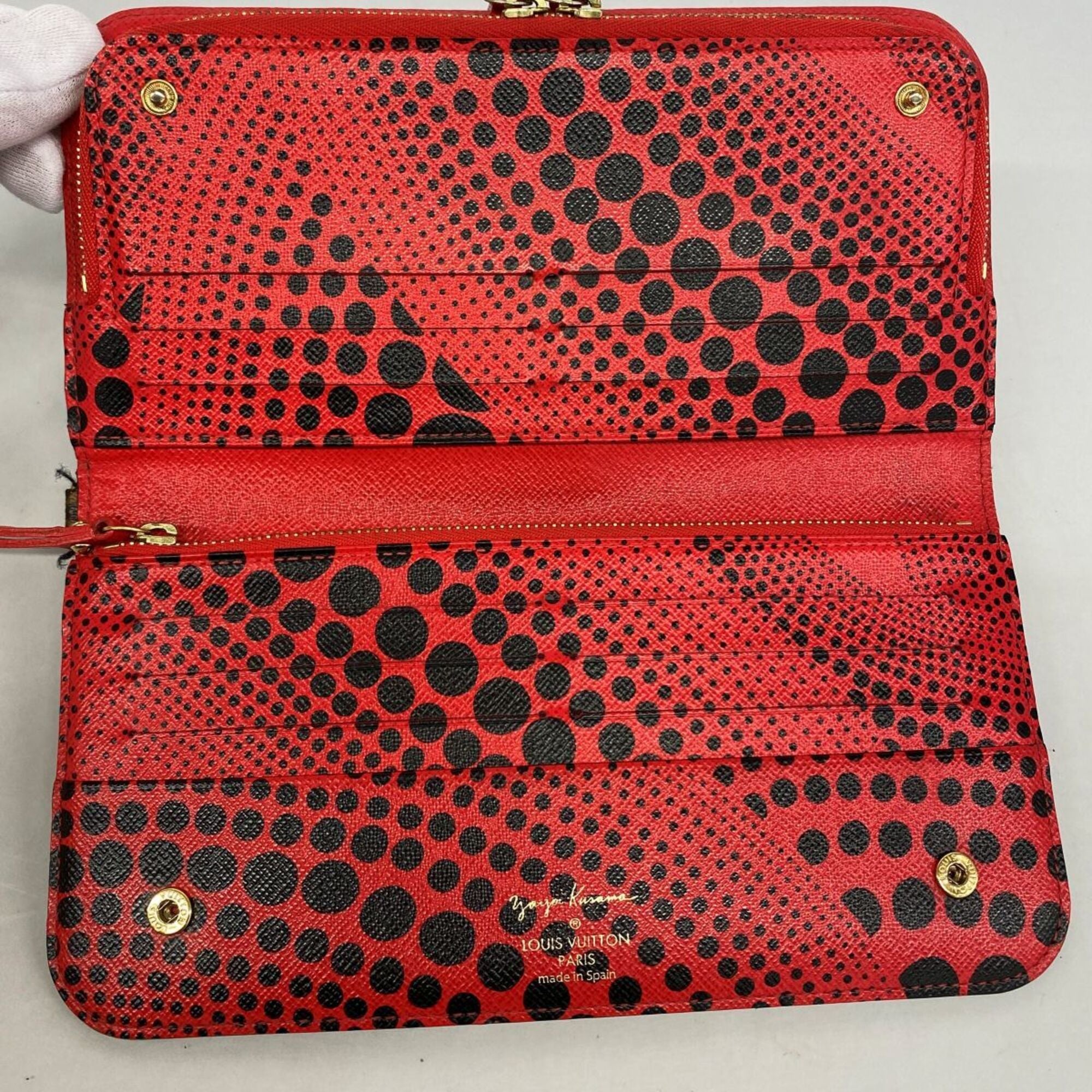 Louis Vuitton Rouge Long Wallet (Bi-Fold) (Pre-Owned)