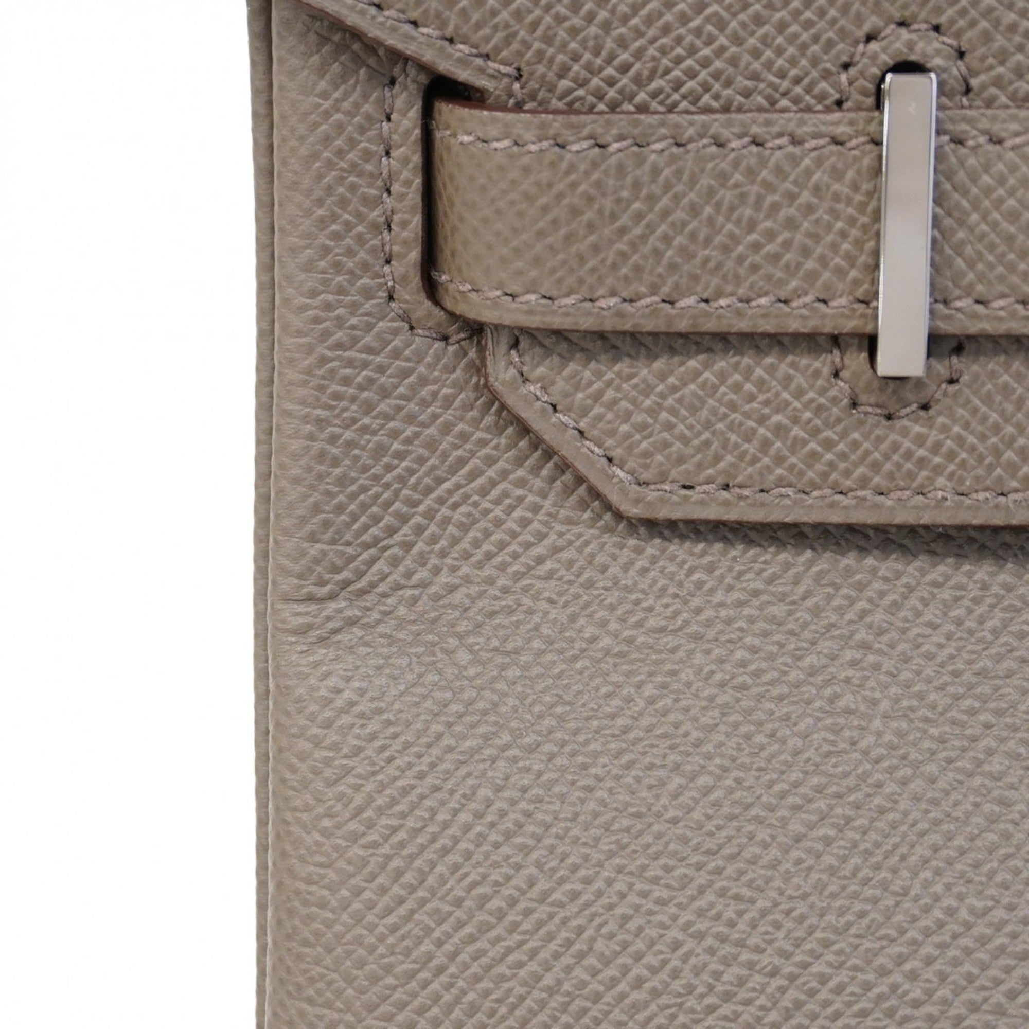 Hermes Etain Epsom Leather Handbag (Pre-Owned)