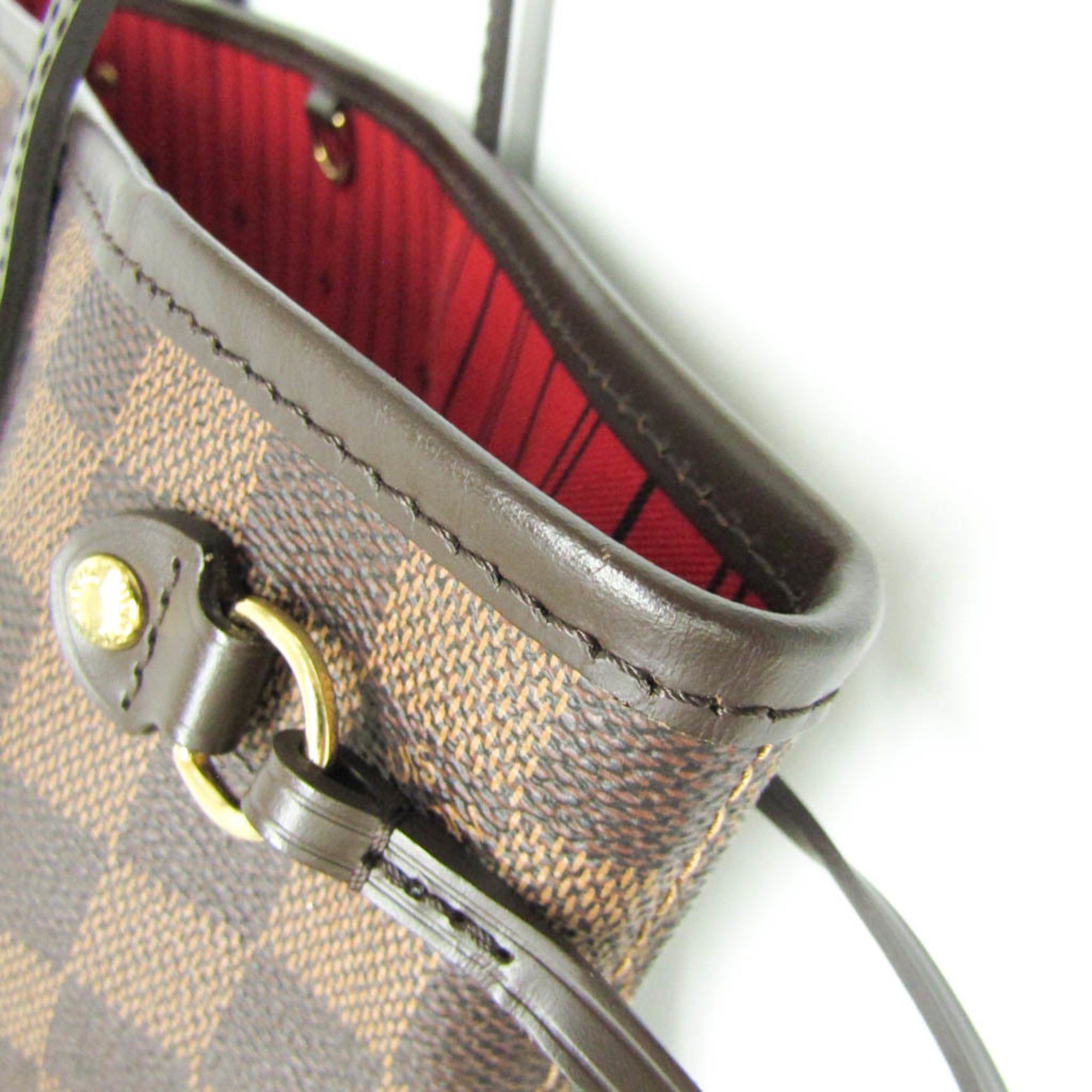 Louis Vuitton Damier Ebene Damier Canvas Tote Bag (Pre-Owned)