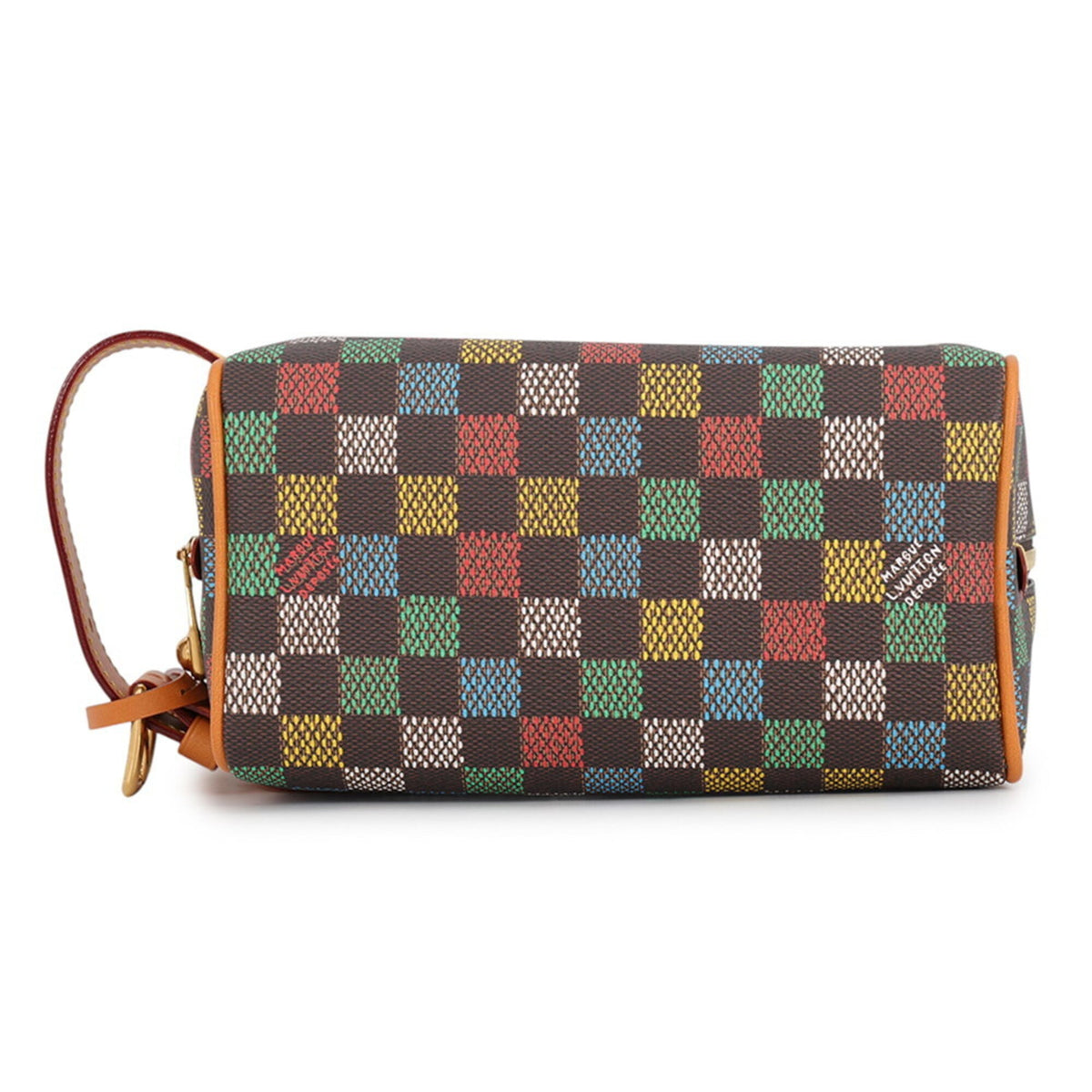 Louis Vuitton Damier Brown Damier Canvas Ebene Multi-Color Handbag (Pre-Owned)