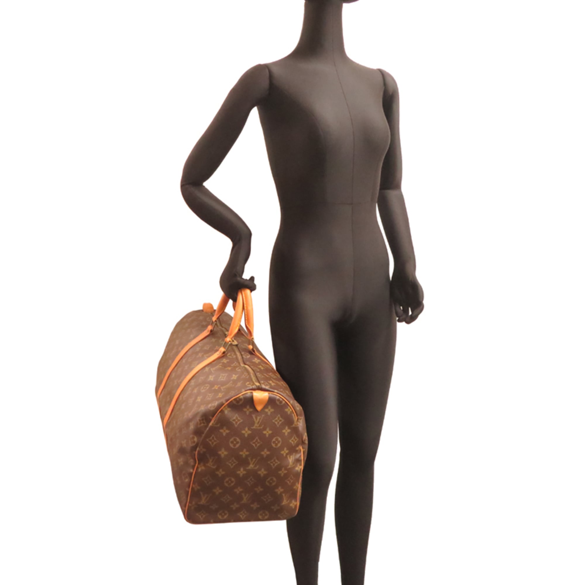 Louis Vuitton Brown Monogram Boston Bag (Pre-Owned)
