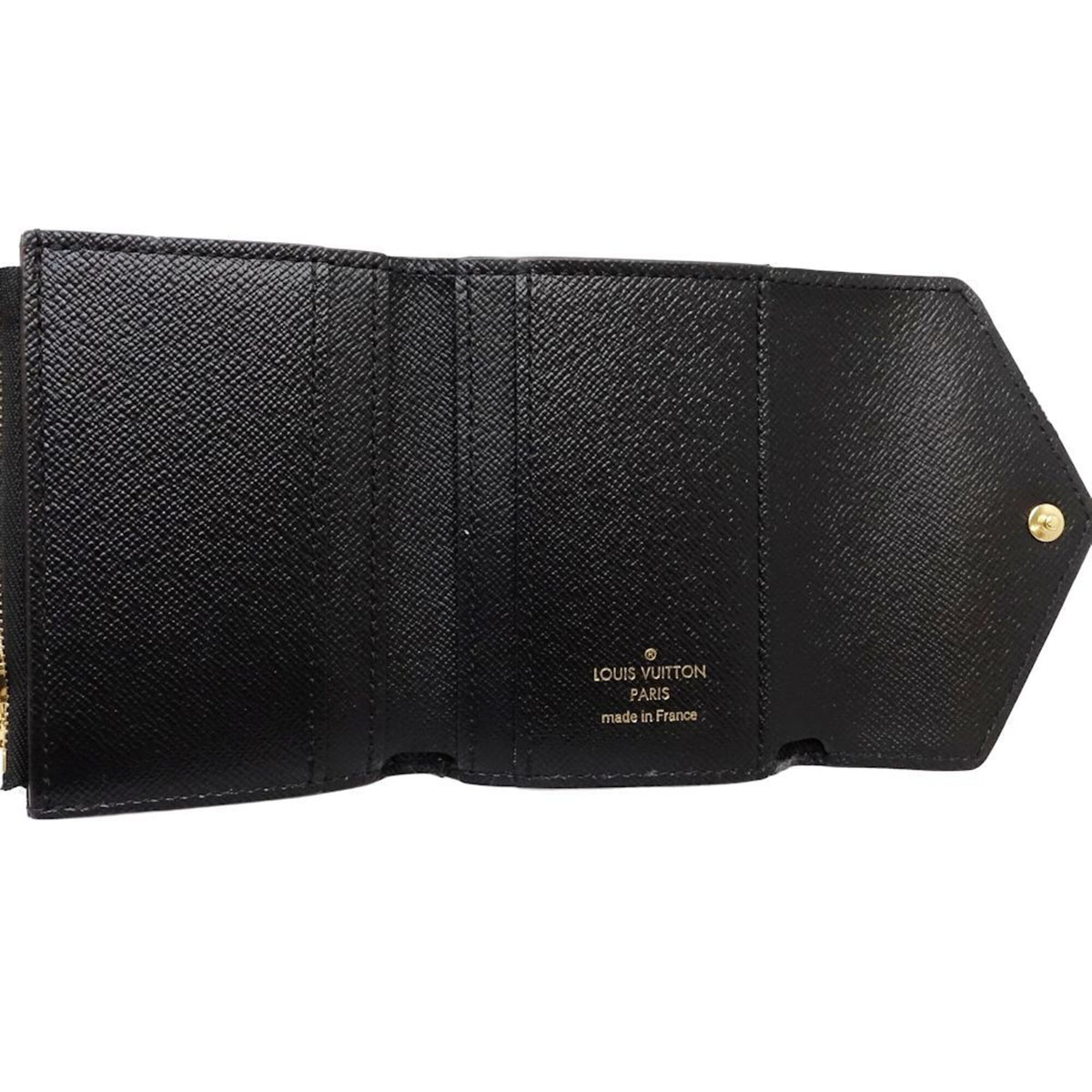 Louis Vuitton Monogram Beige Brown Monogram Wallet (Tri-Fold) (Pre-Owned)