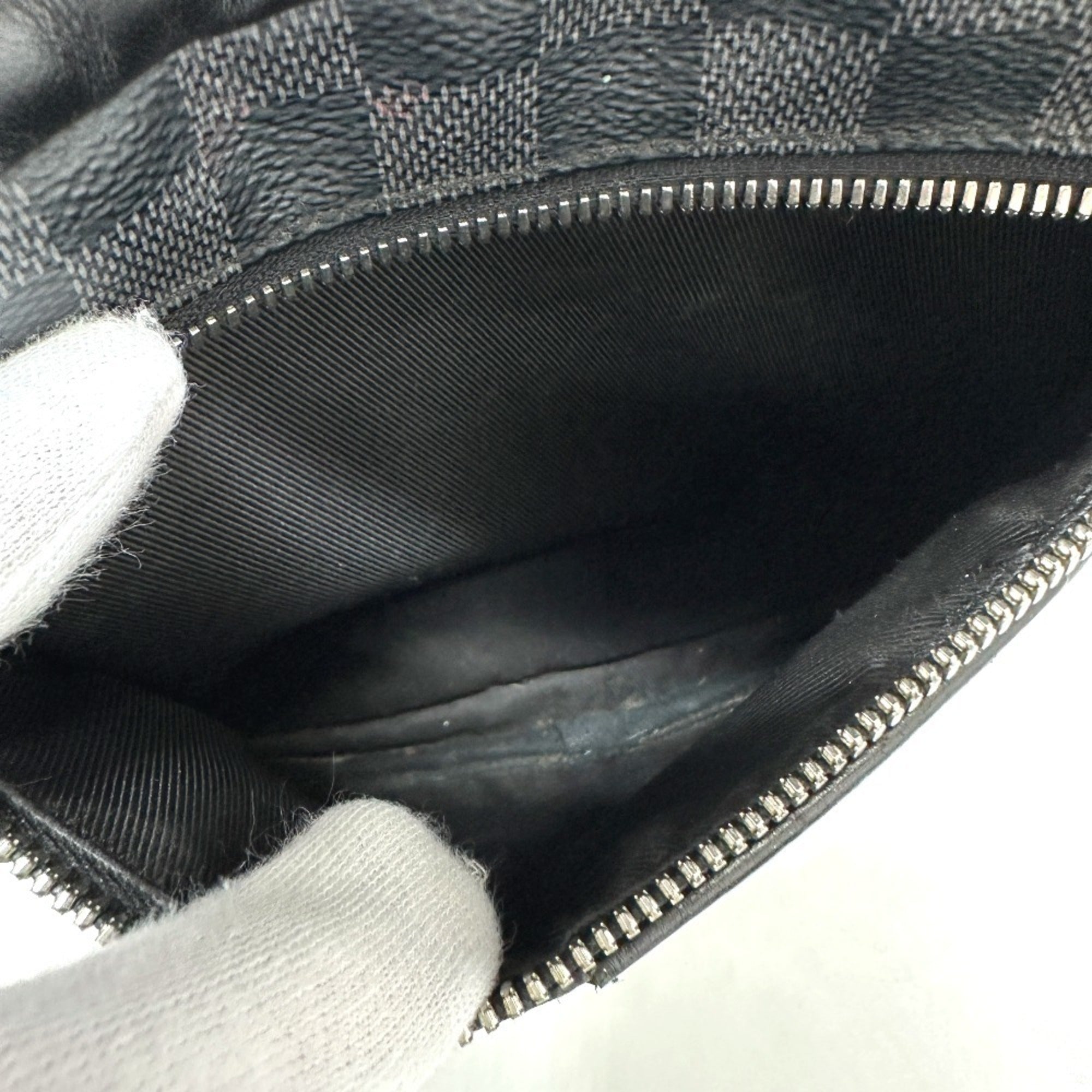 Louis Vuitton Black Damier Graphite Backpack (Pre-Owned)