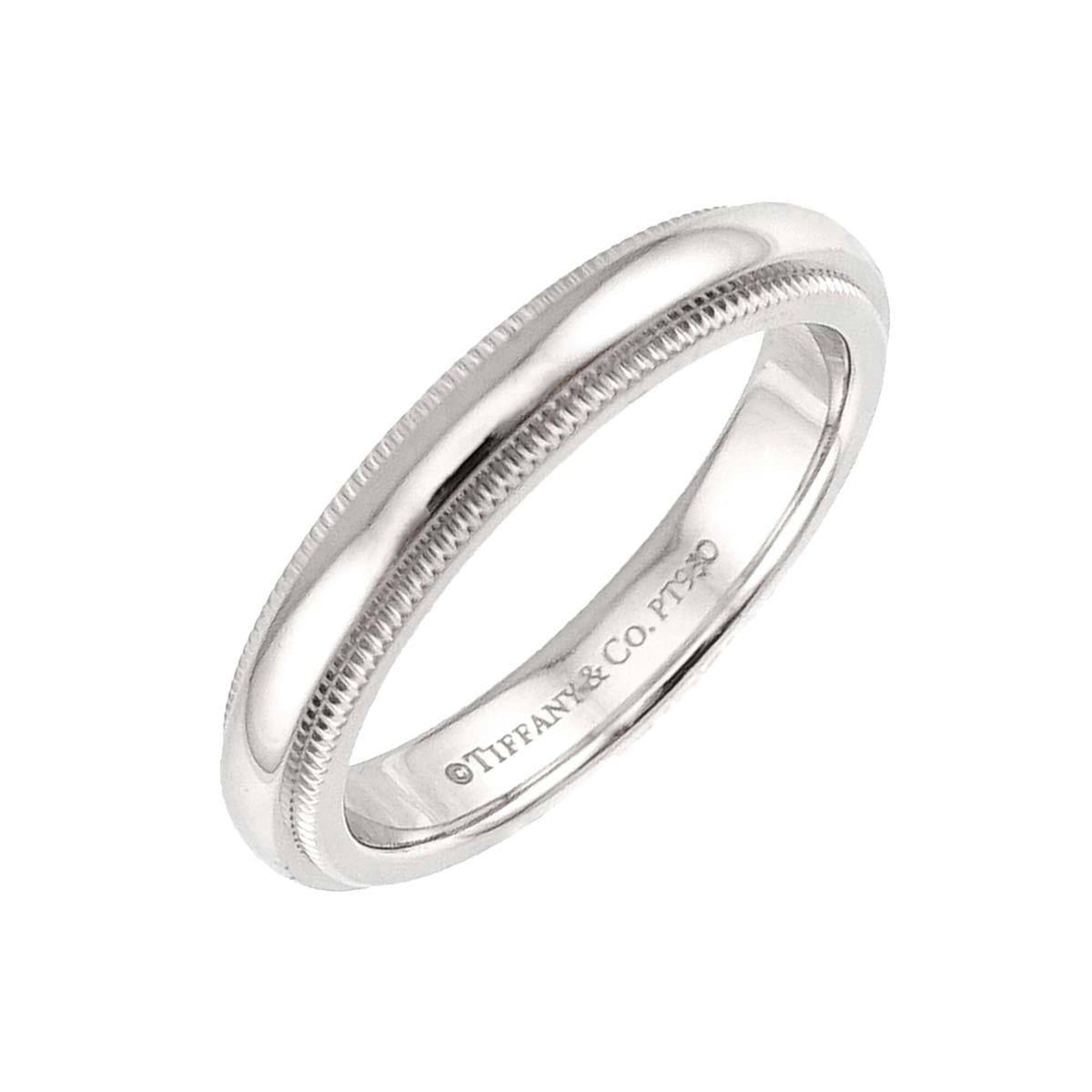 Tiffany Platinum 950 Band Ring (Pre-Owned)