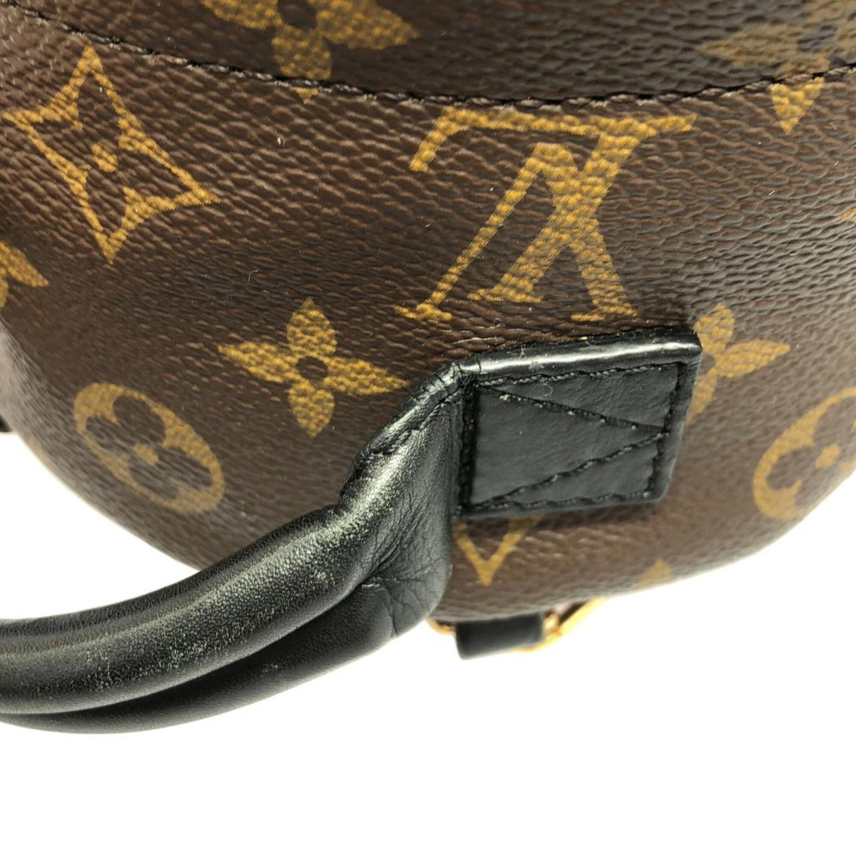 Louis Vuitton Marron Coated Canvas Backpack (Pre-Owned)