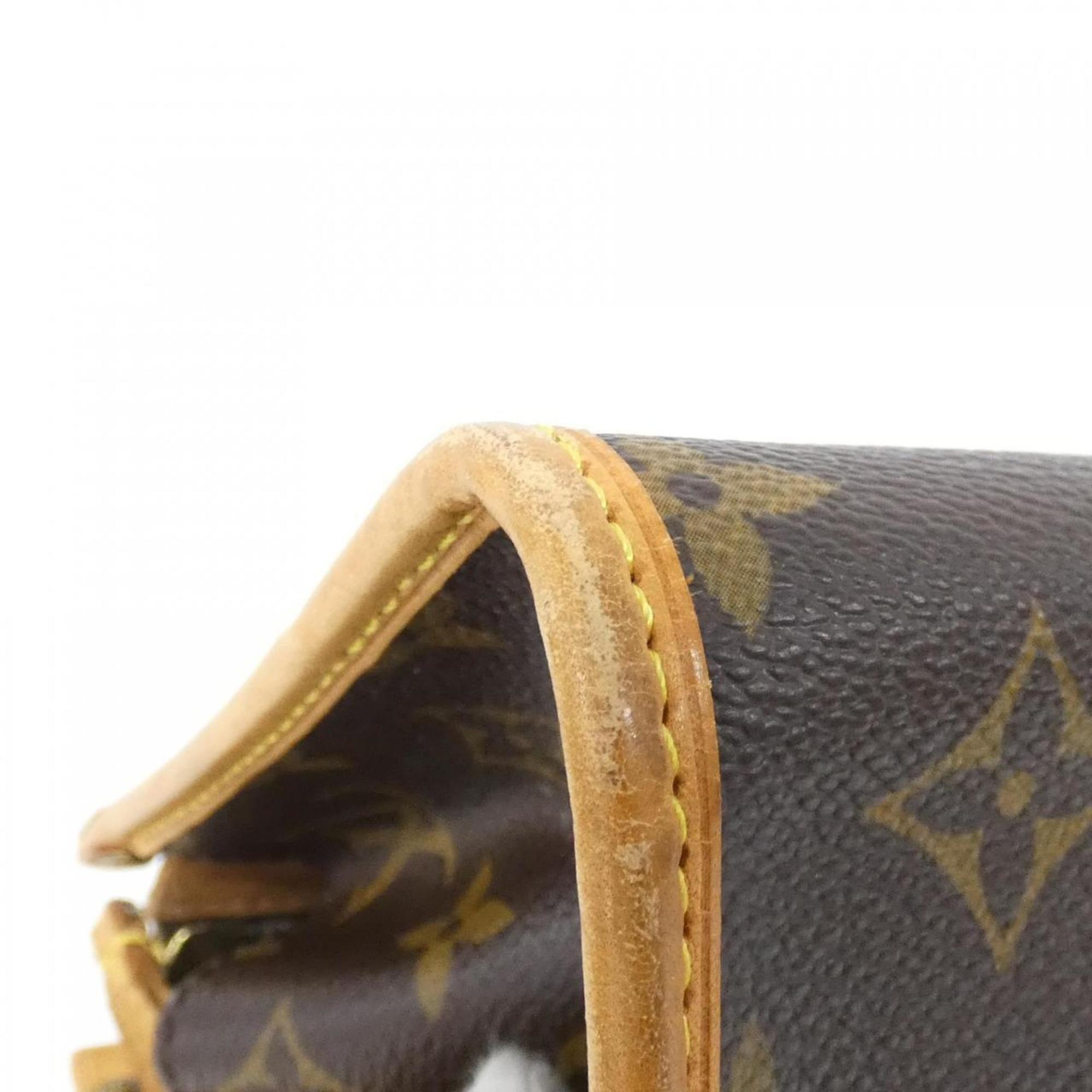Louis Vuitton Brown Coated Canvas Handbag (Pre-Owned)