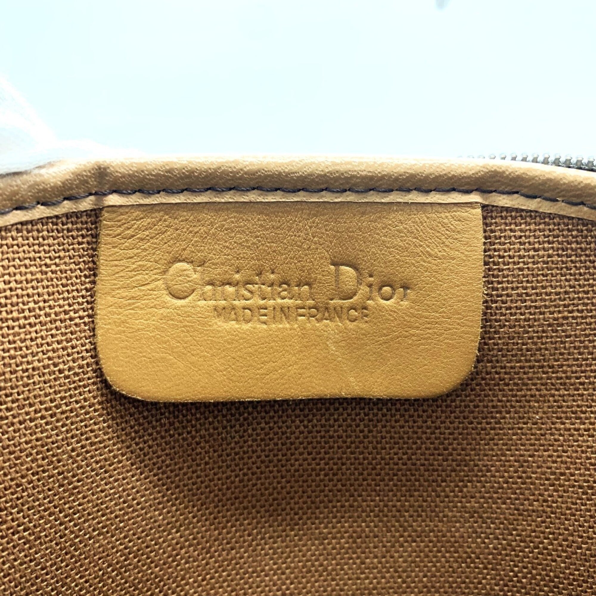 Christian Dior Brown Pvc Shoulder Bag (Pre-Owned)