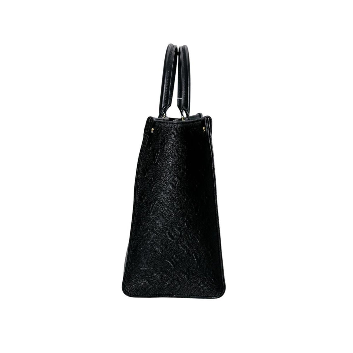 Louis Vuitton Black Noir Monogram Empreinte Handbag Tote Bag (Pre-Owned)