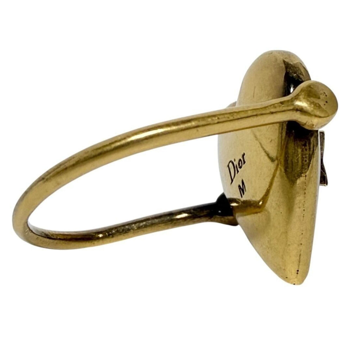 Christian Dior Metal Band Ring (Pre-Owned)