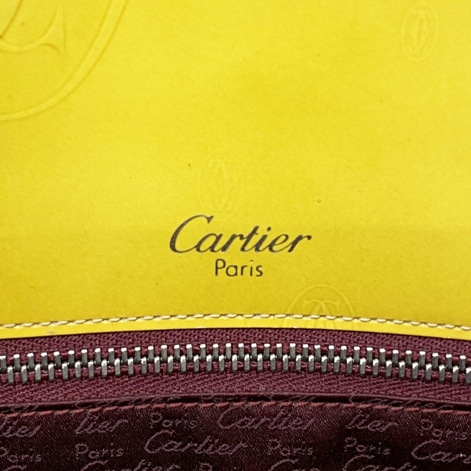 Cartier Yellow Handbag (Pre-Owned)