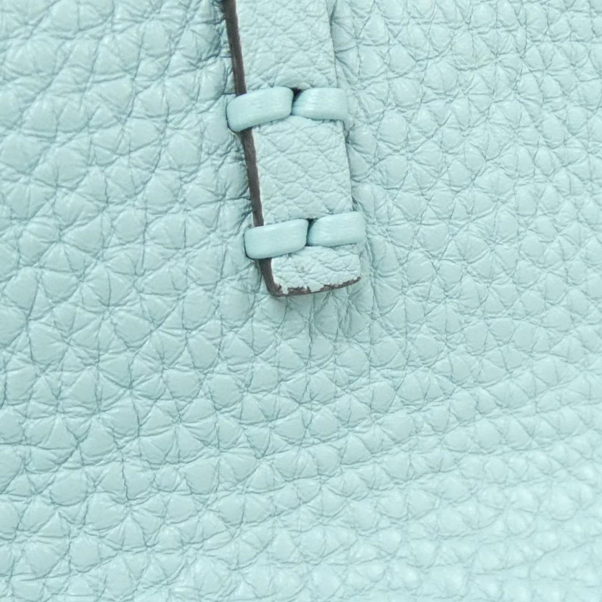 Fendi Selleria Gold Leather Handbag (Pre-Owned)