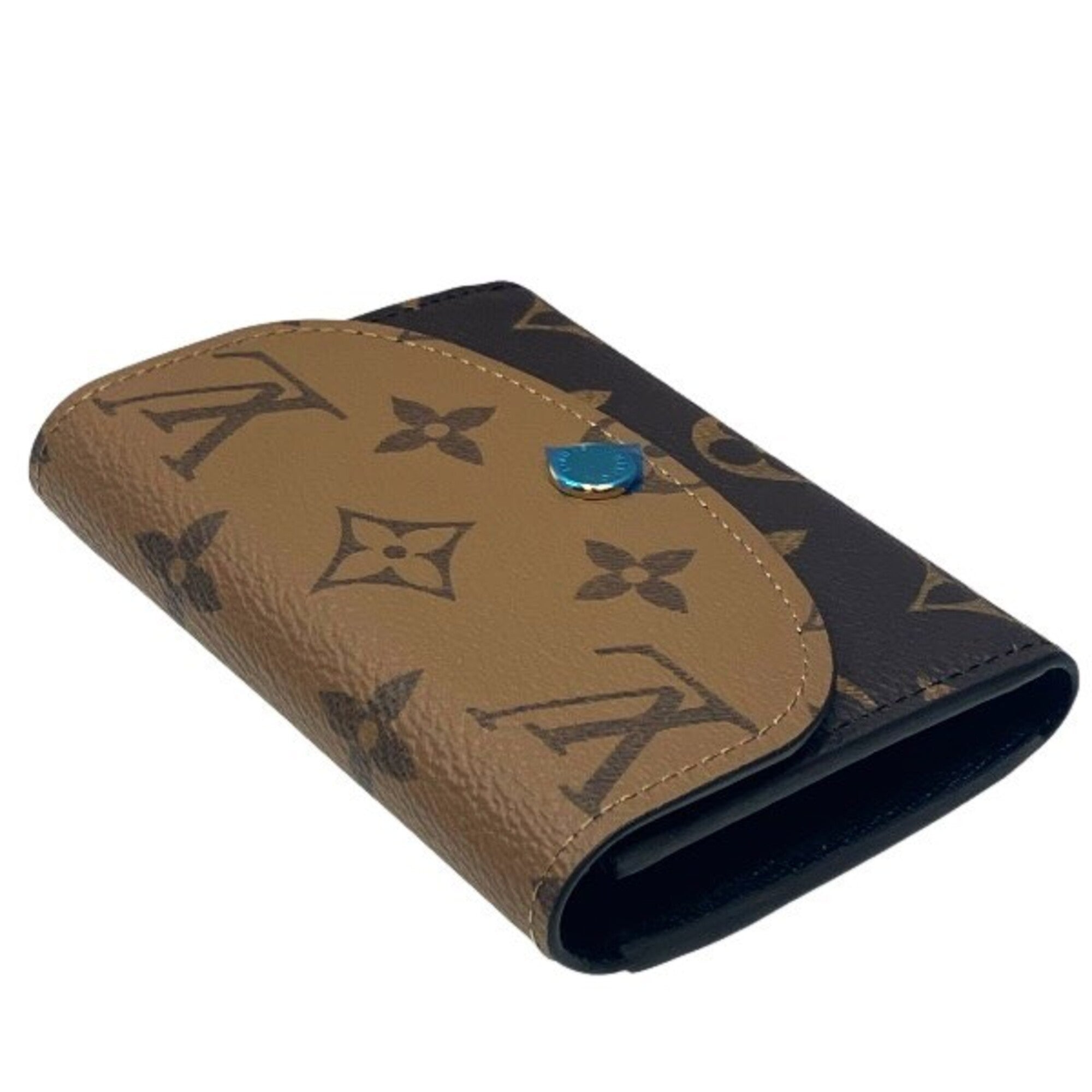 Louis Vuitton Brown Monogram Coin Purse/Coin Case (Pre-Owned)