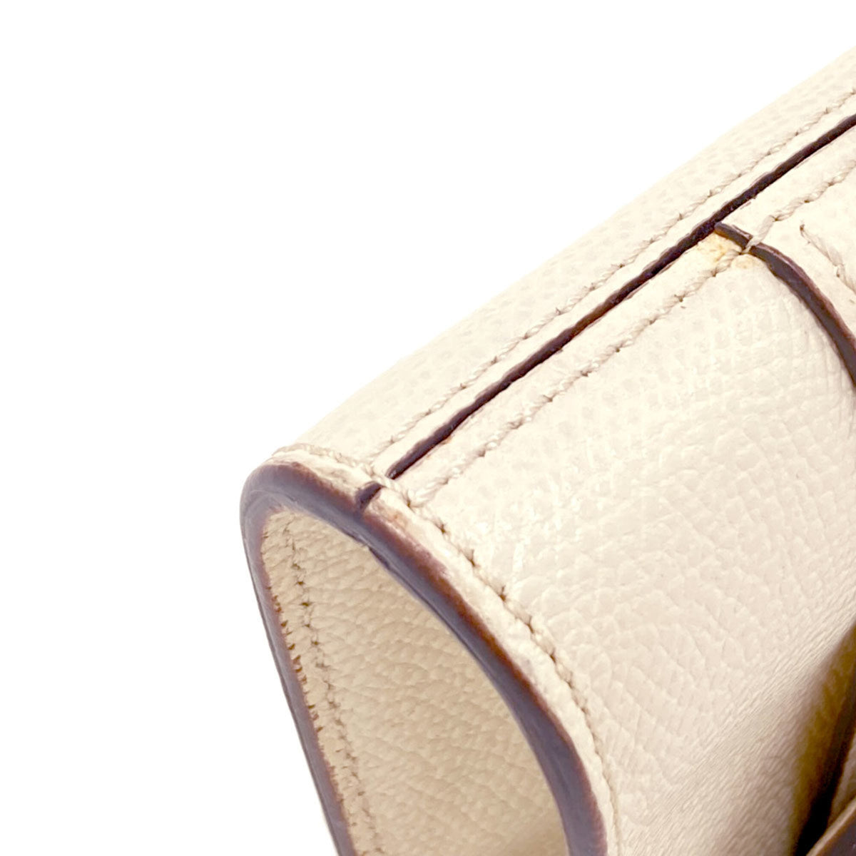 Valextra White Leather Clutch Bag (Pre-Owned)