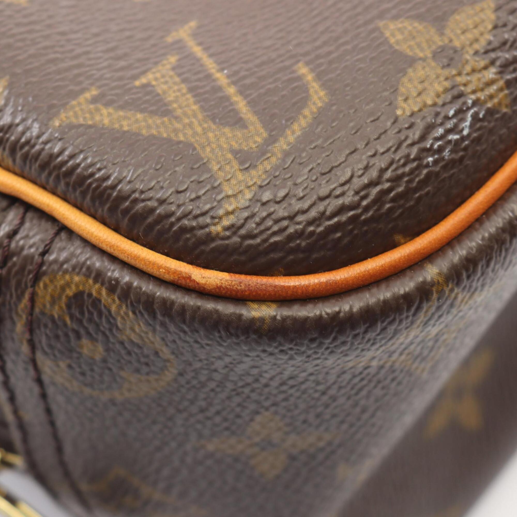 Louis Vuitton Brown Monogram Monogram Leather Handbag (Pre-Owned)