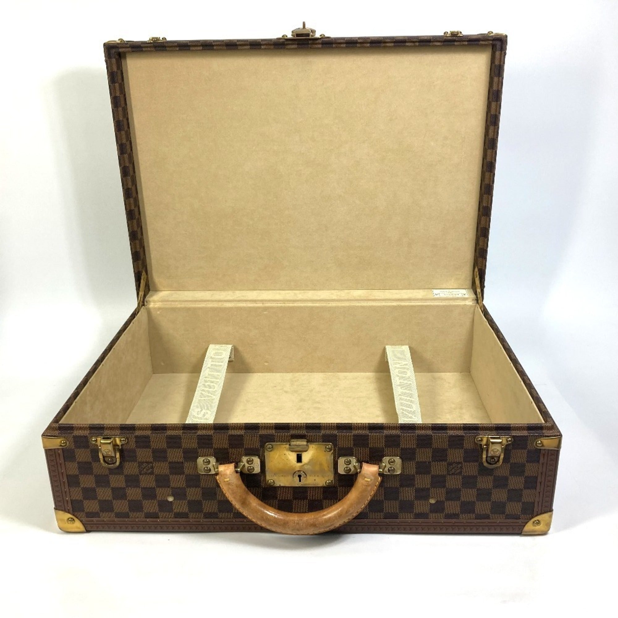 Louis Vuitton Brown Damier Canvas Damier Canvas Briefcase (Pre-Owned)