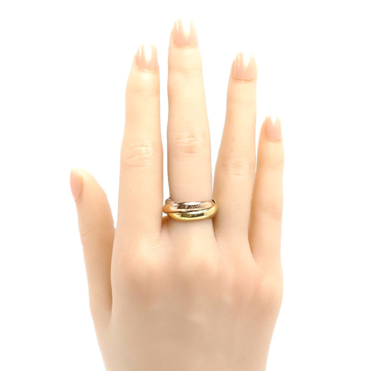 Cartier Yellow Gold (18K) Pink Gold (18K) White Gold (18K) Band Ring (Pre-Owned)