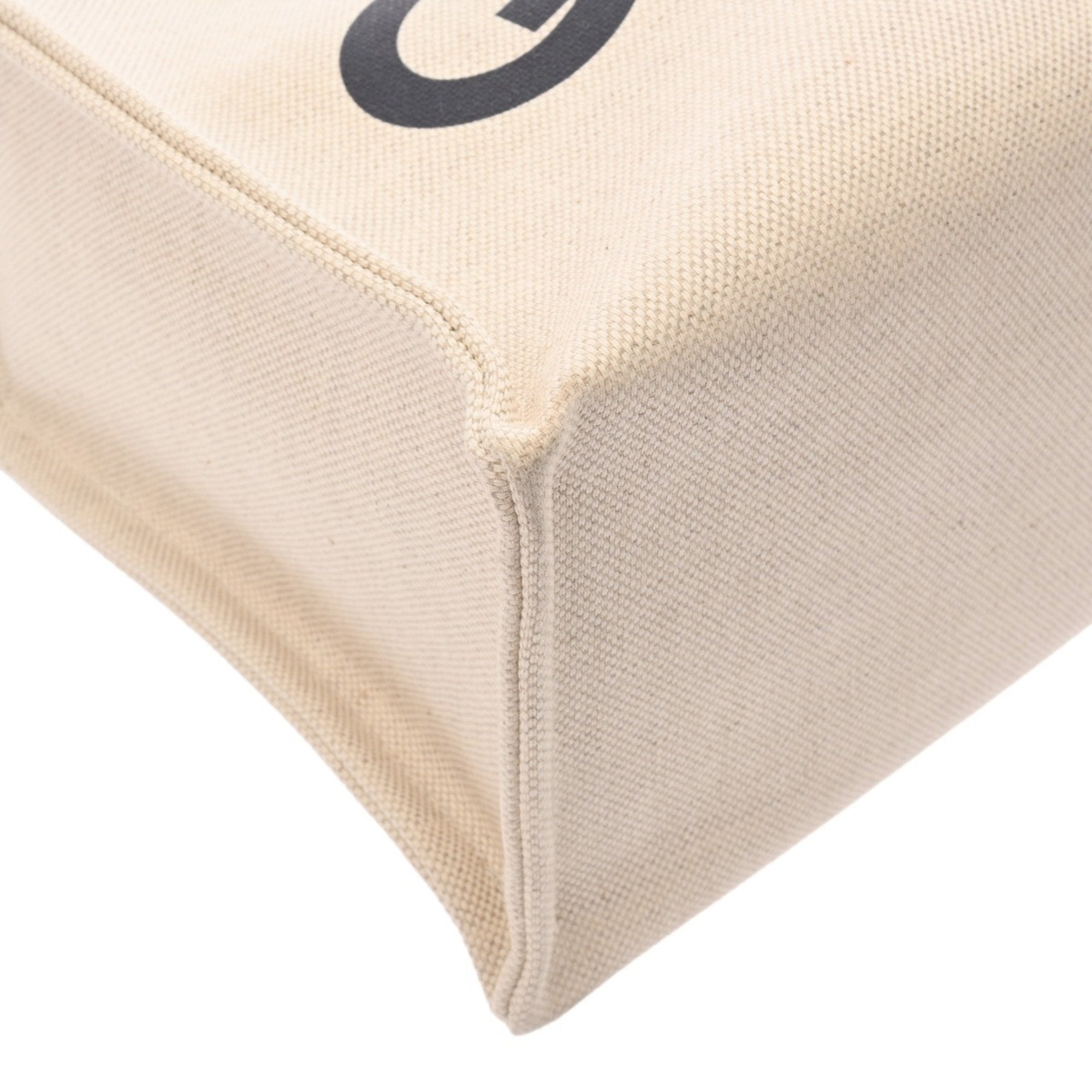 Gucci Beige Canvas Leather Handbag (Pre-Owned)