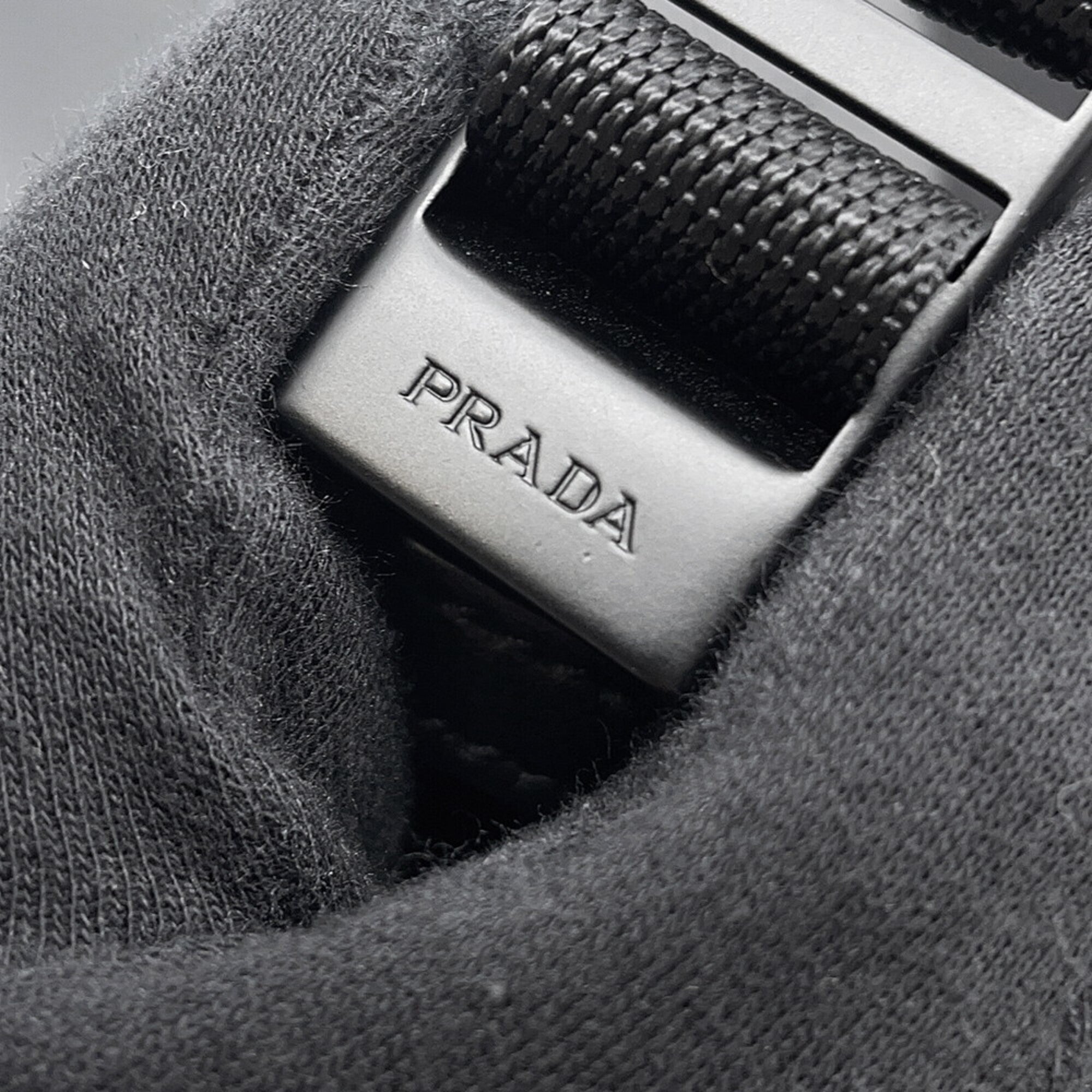 Prada Black Handbag Shoulder Bag (Pre-Owned)
