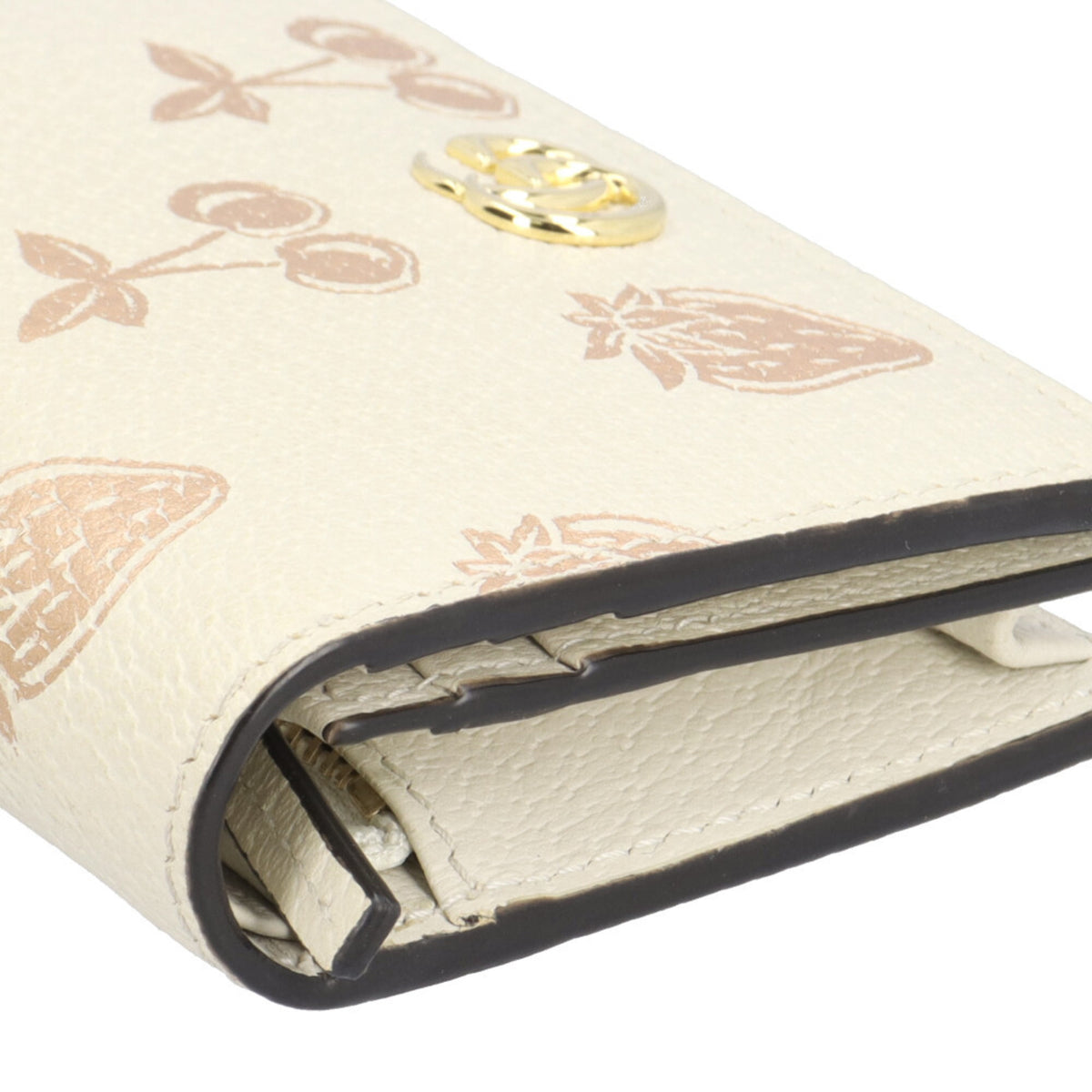 Gucci Ivory White Leather Wallet (Bi-Fold) (Pre-Owned)