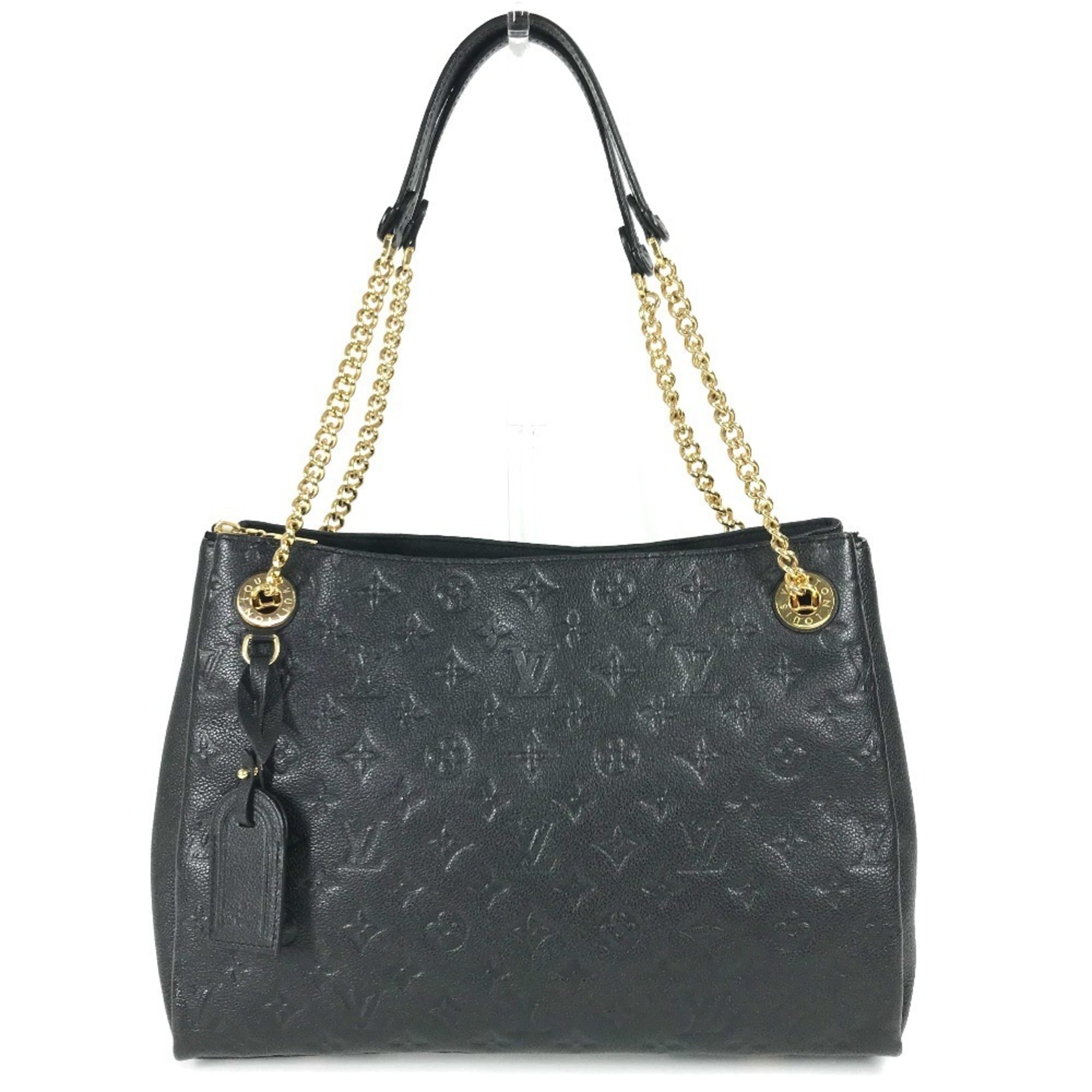 Louis Vuitton Black Noir Monogram Empreinte Shoulder Bag Tote Bag (Pre-Owned)