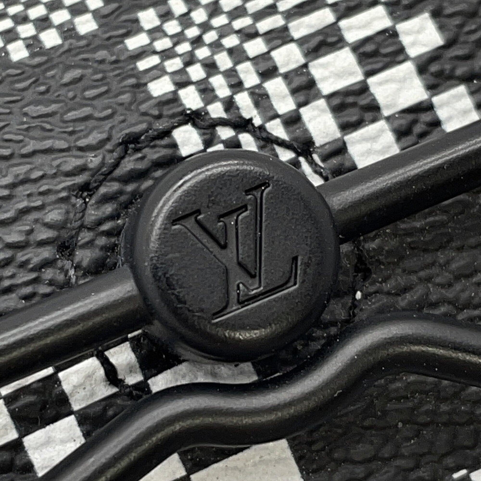 Louis Vuitton Black Blanc Noir Handbag Shoulder Bag (Pre-Owned)