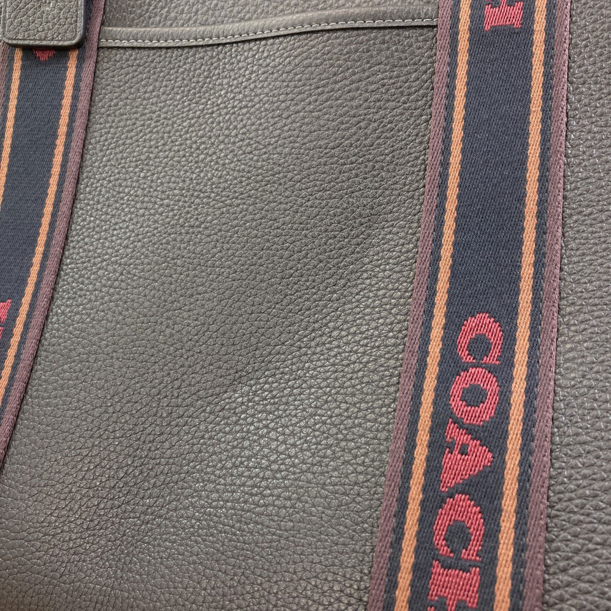 Coach Black Leather Tote Bag (Pre-Owned)