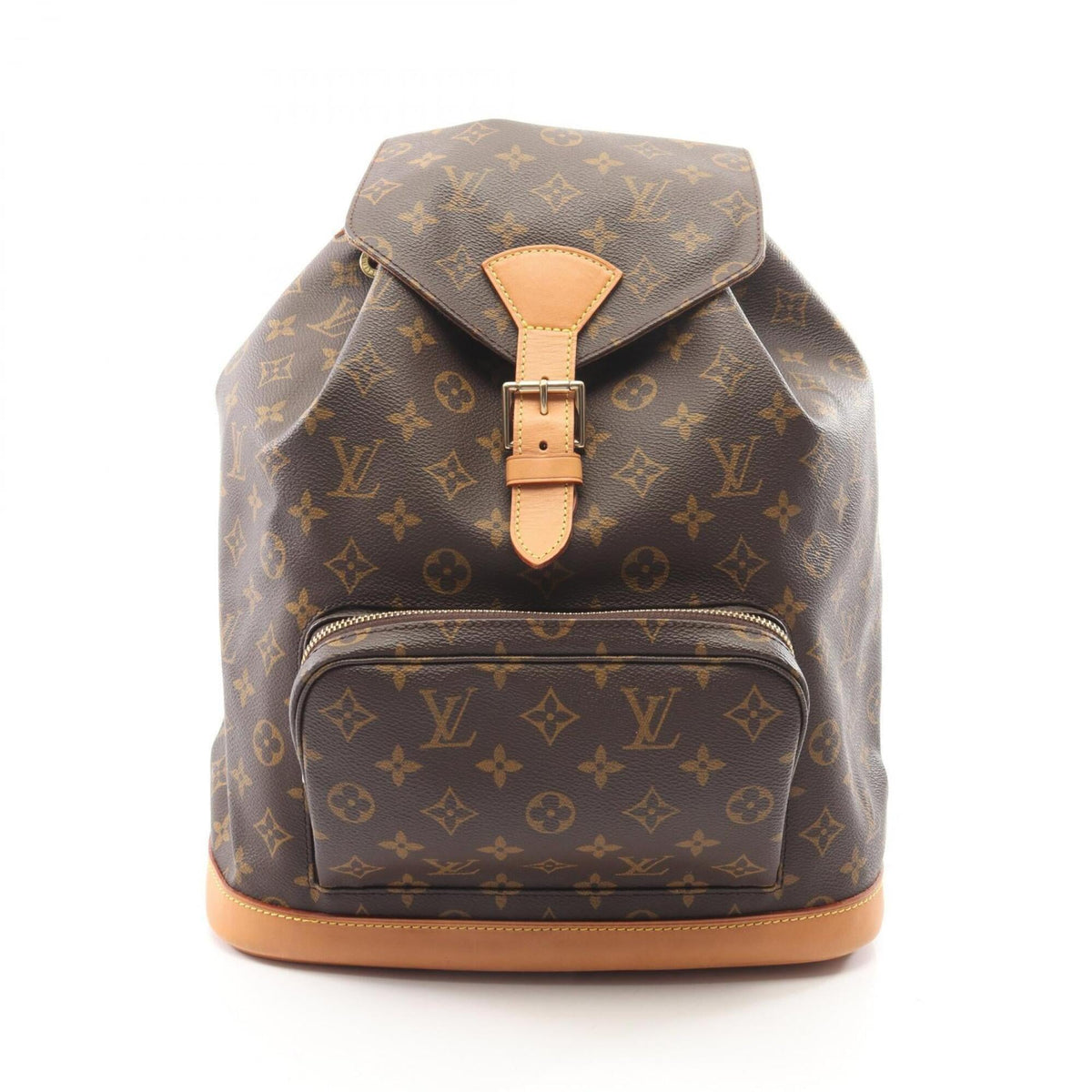 Louis Vuitton Brown Monogram Monogram Leather Backpack (Pre-Owned)