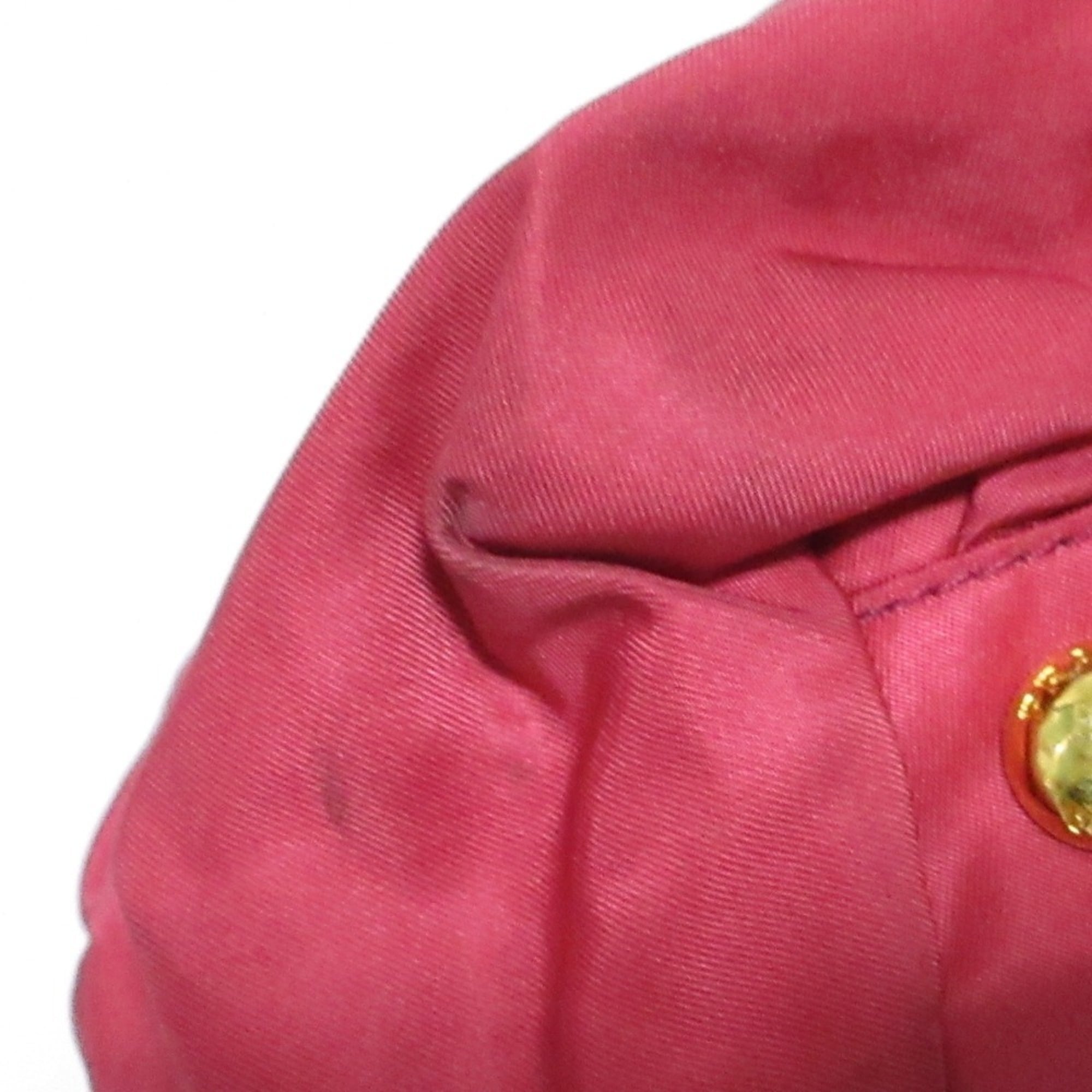 Prada Pink Nylon Handbag (Pre-Owned)