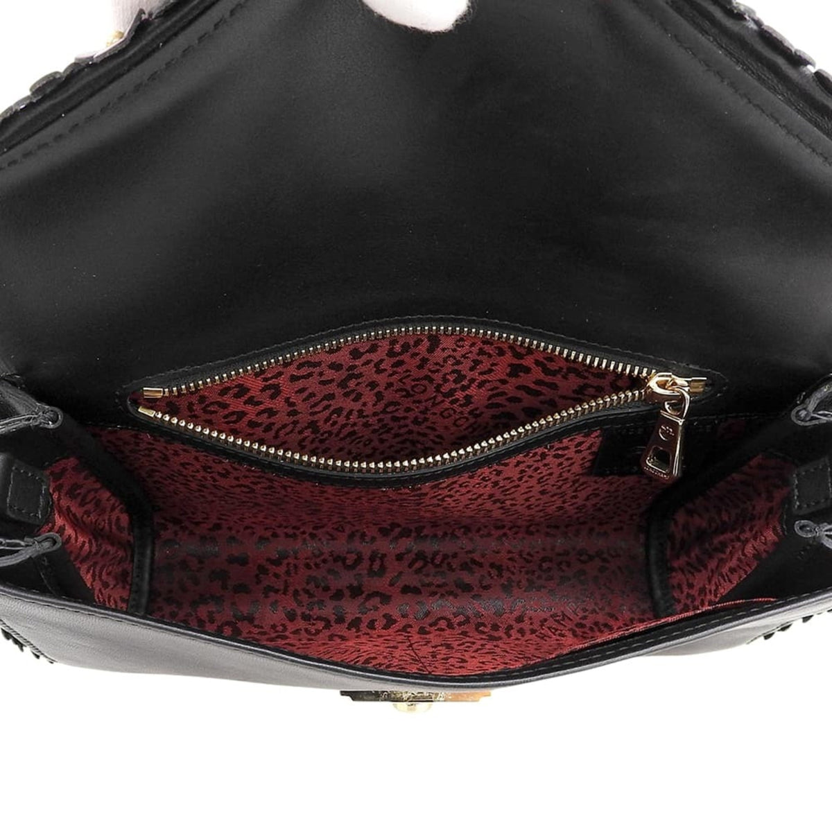Longchamp Black Leather Handbag (Pre-Owned)