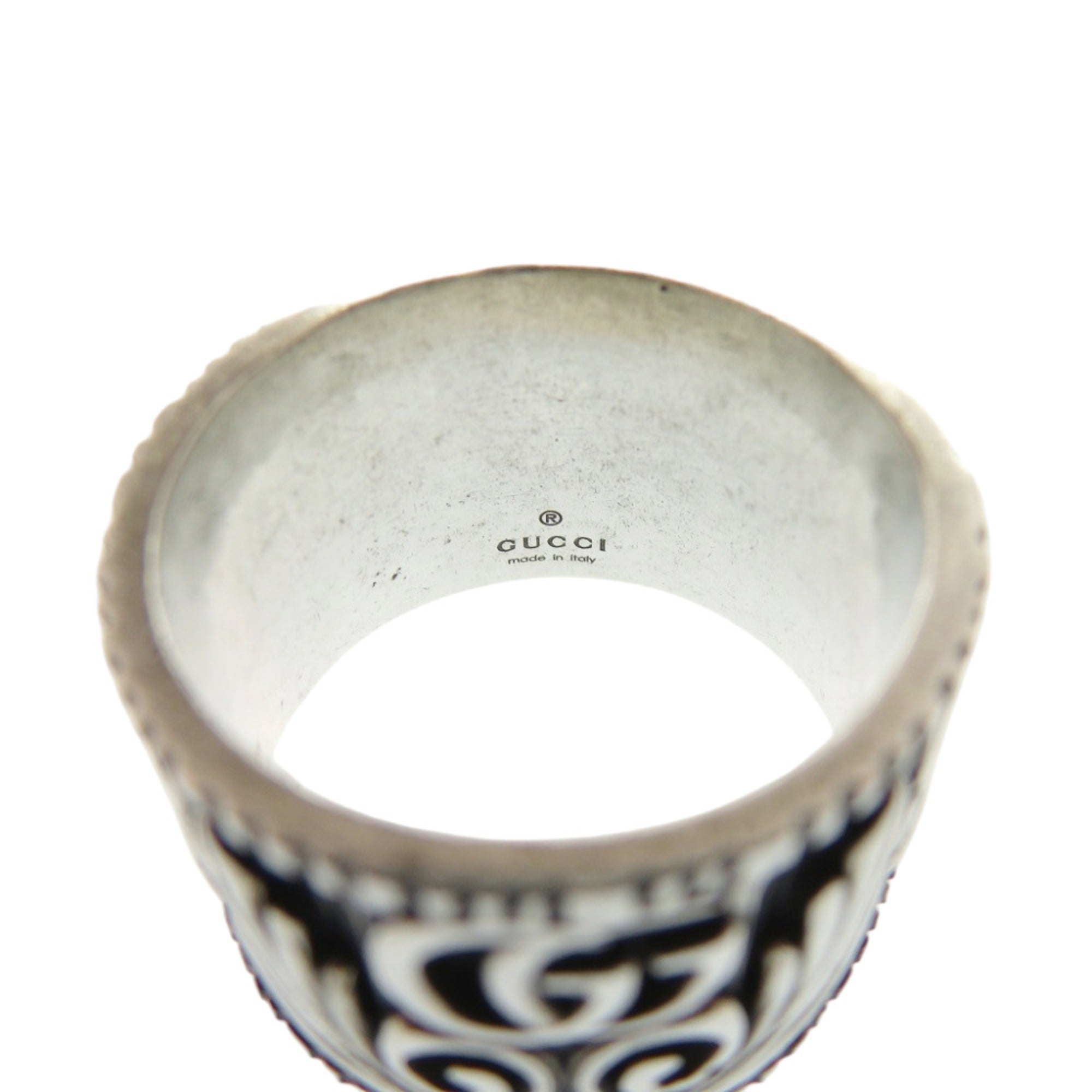 Gucci Silver Silver 925 Band Ring (Pre-Owned)