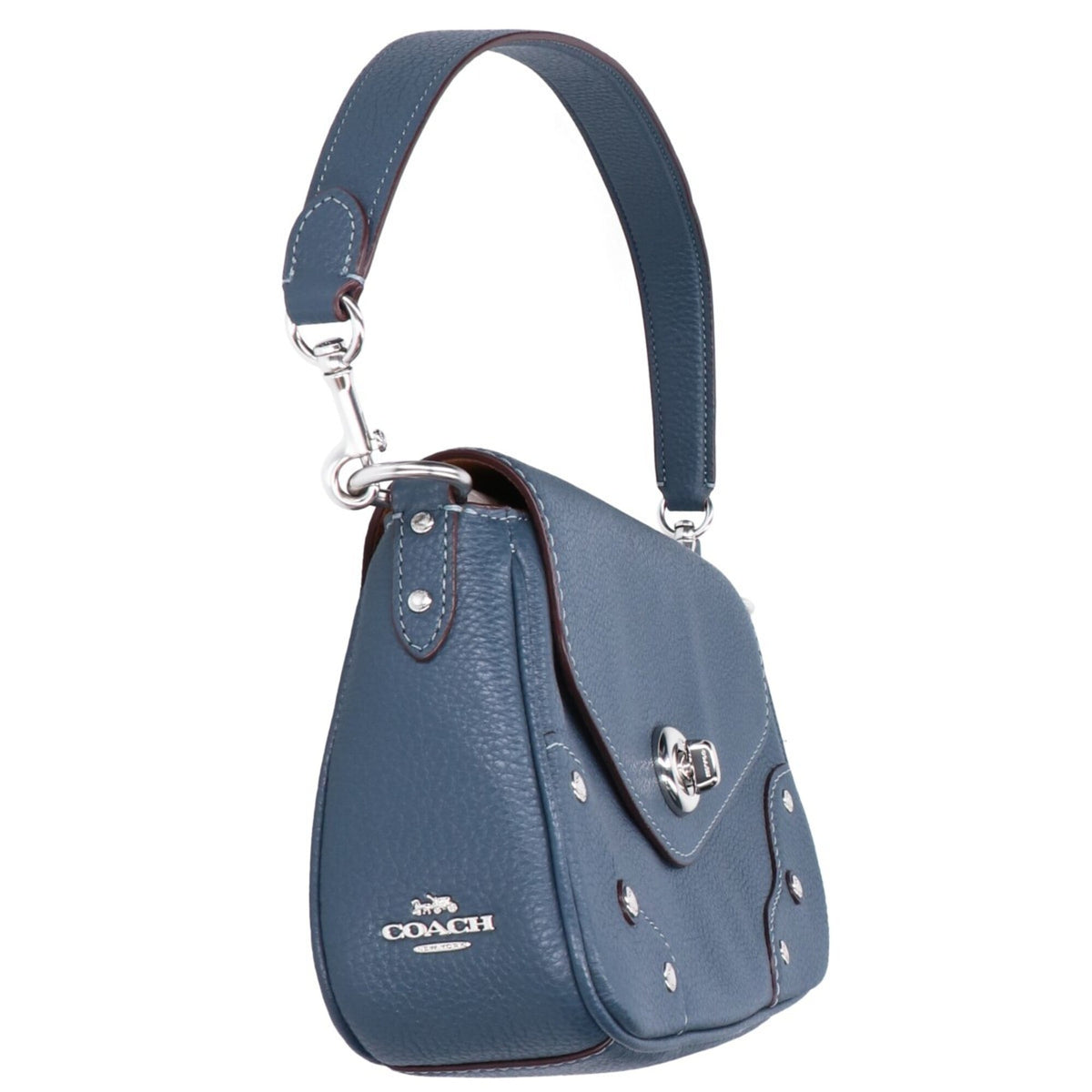 Coach Leather Shoulder Bag (Pre-Owned)