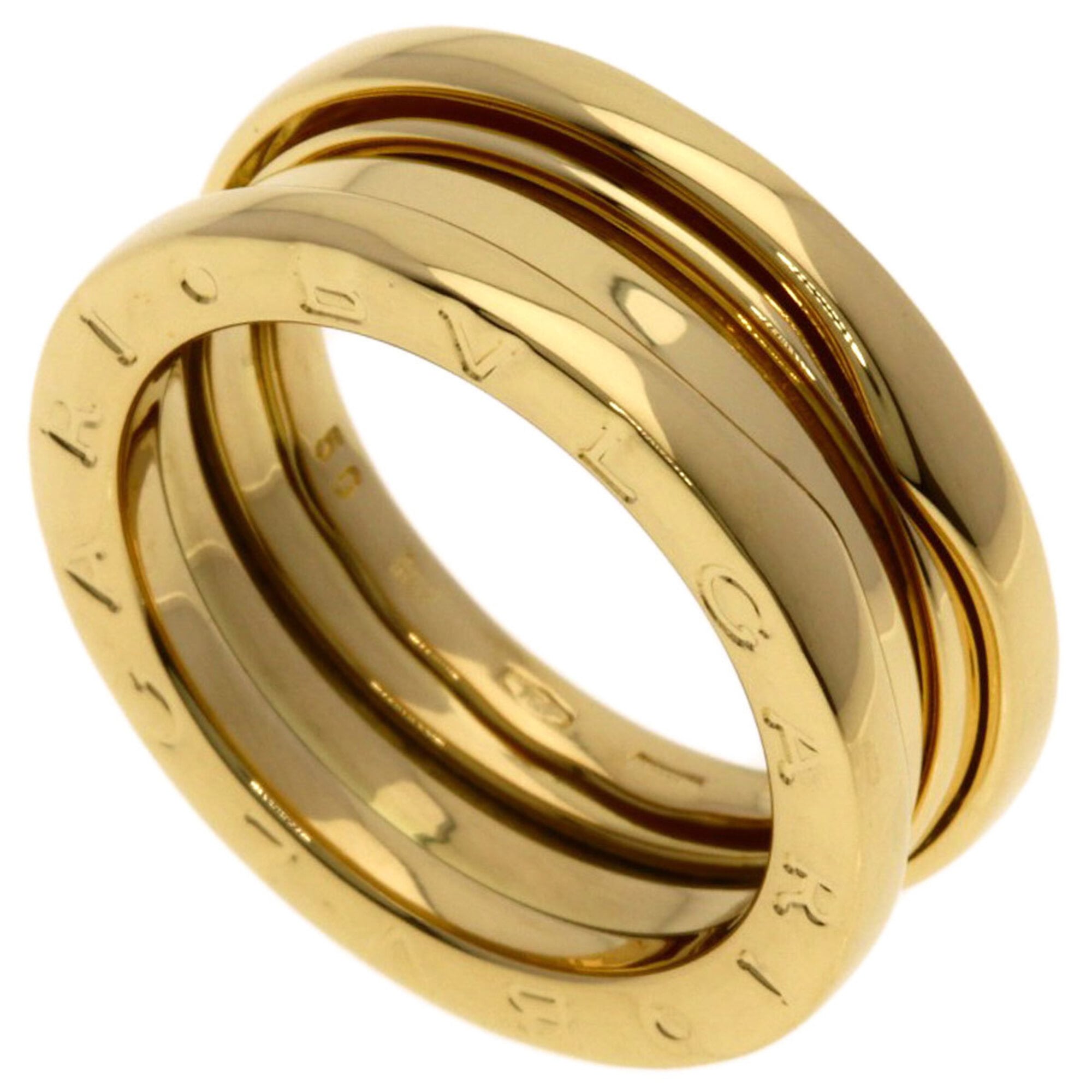 Bvlgari B.Zero1 Yellow Gold (18K) Band Ring (Pre-Owned)
