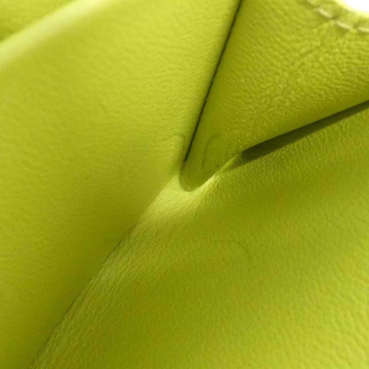 Louis Vuitton Yellow Leather Long Wallet (Bi-Fold) (Pre-Owned)