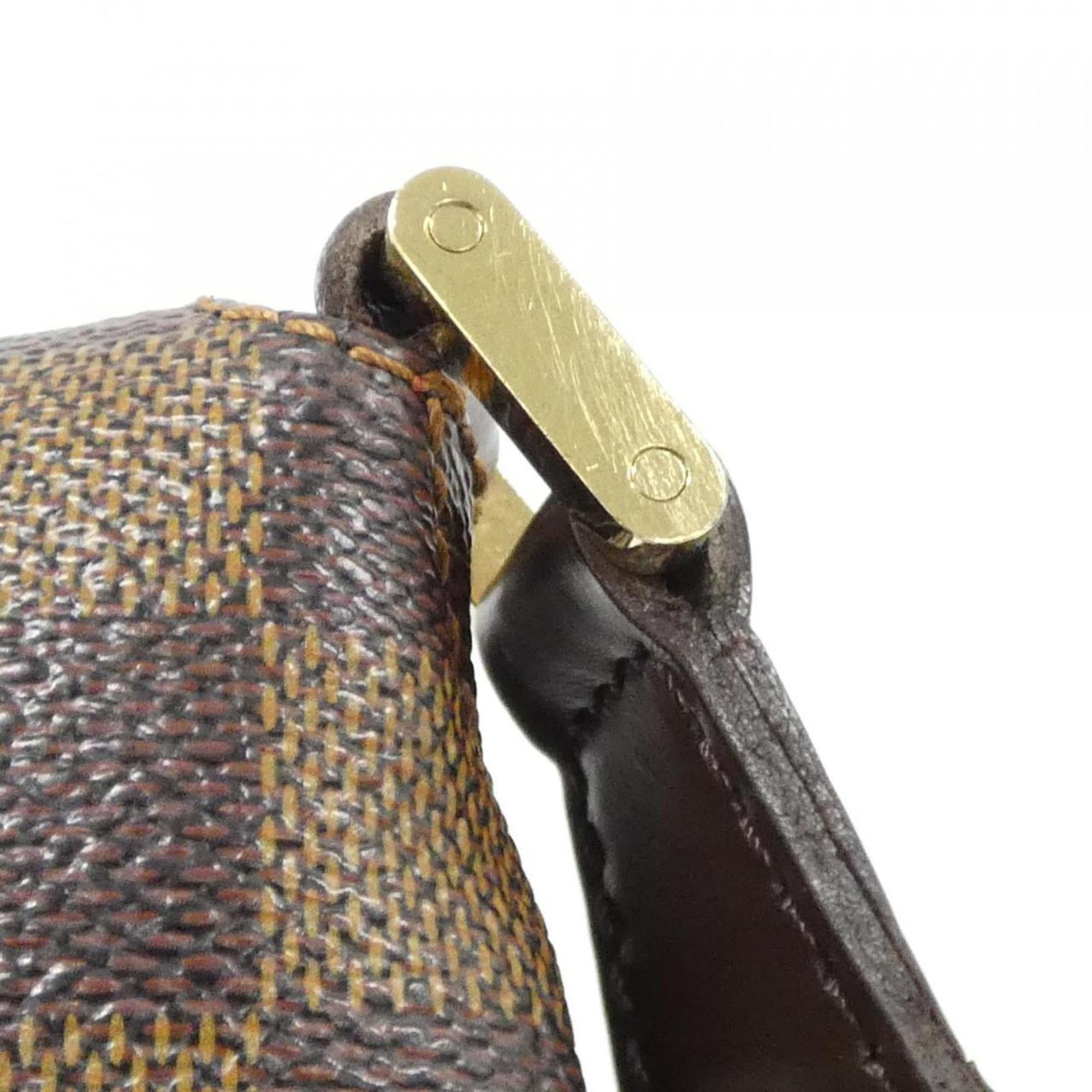 Louis Vuitton Brown Coated Canvas Shoulder Bag (Pre-Owned)