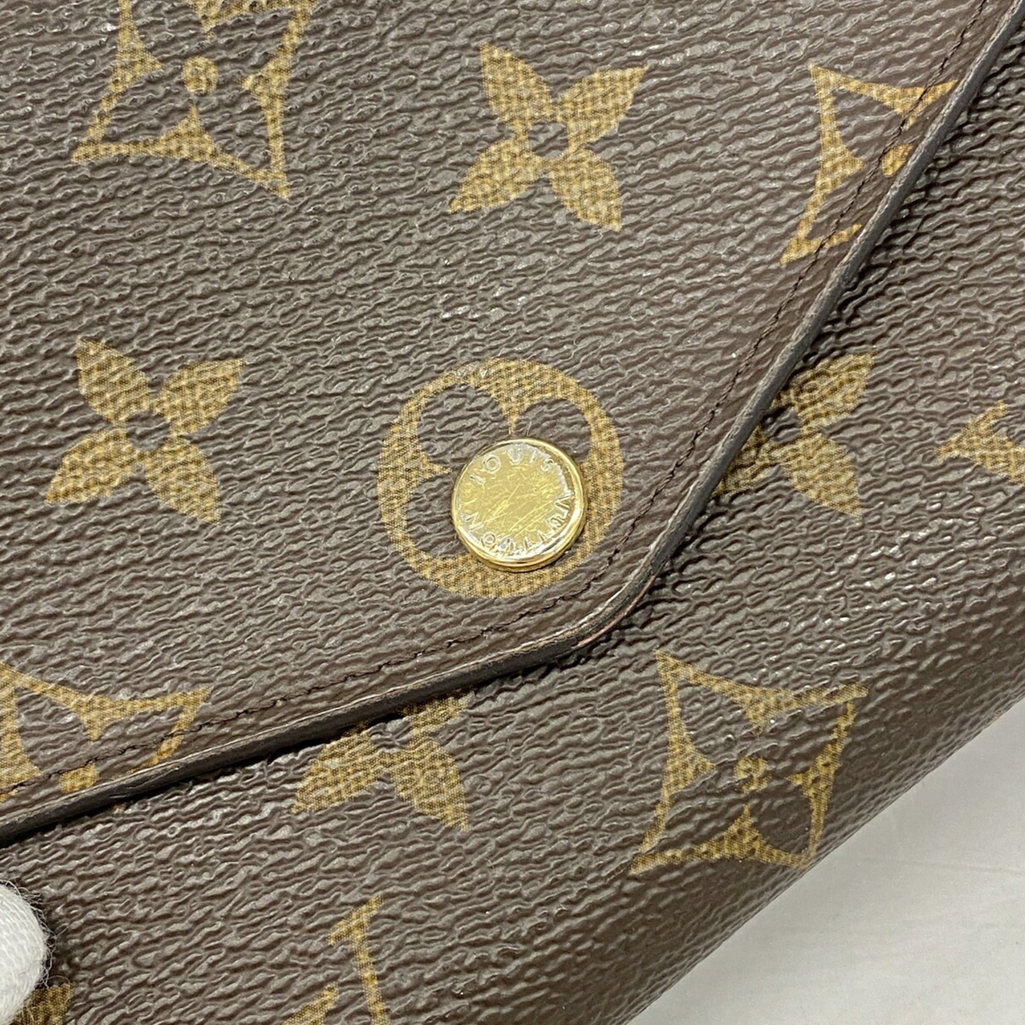 Louis Vuitton Brown Long Wallet (Bi-Fold) (Pre-Owned)