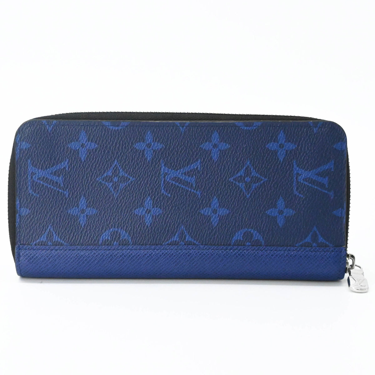 Louis Vuitton Blue Navy Canvas Coin Purse/Coin Case (Pre-Owned)