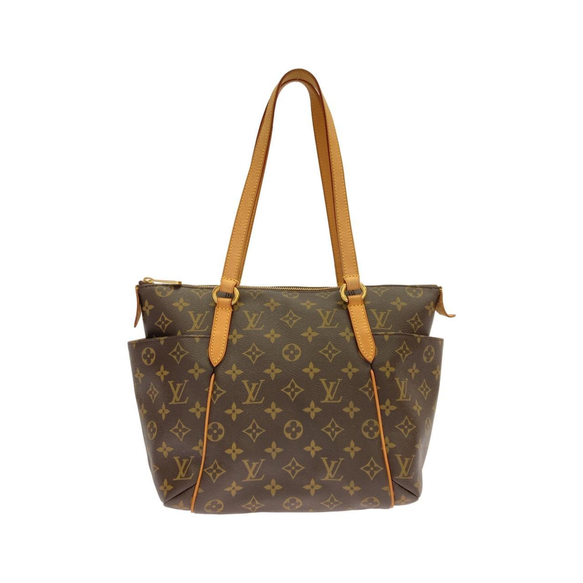 Louis Vuitton Marron Coated Canvas Handbag (Pre-Owned)
