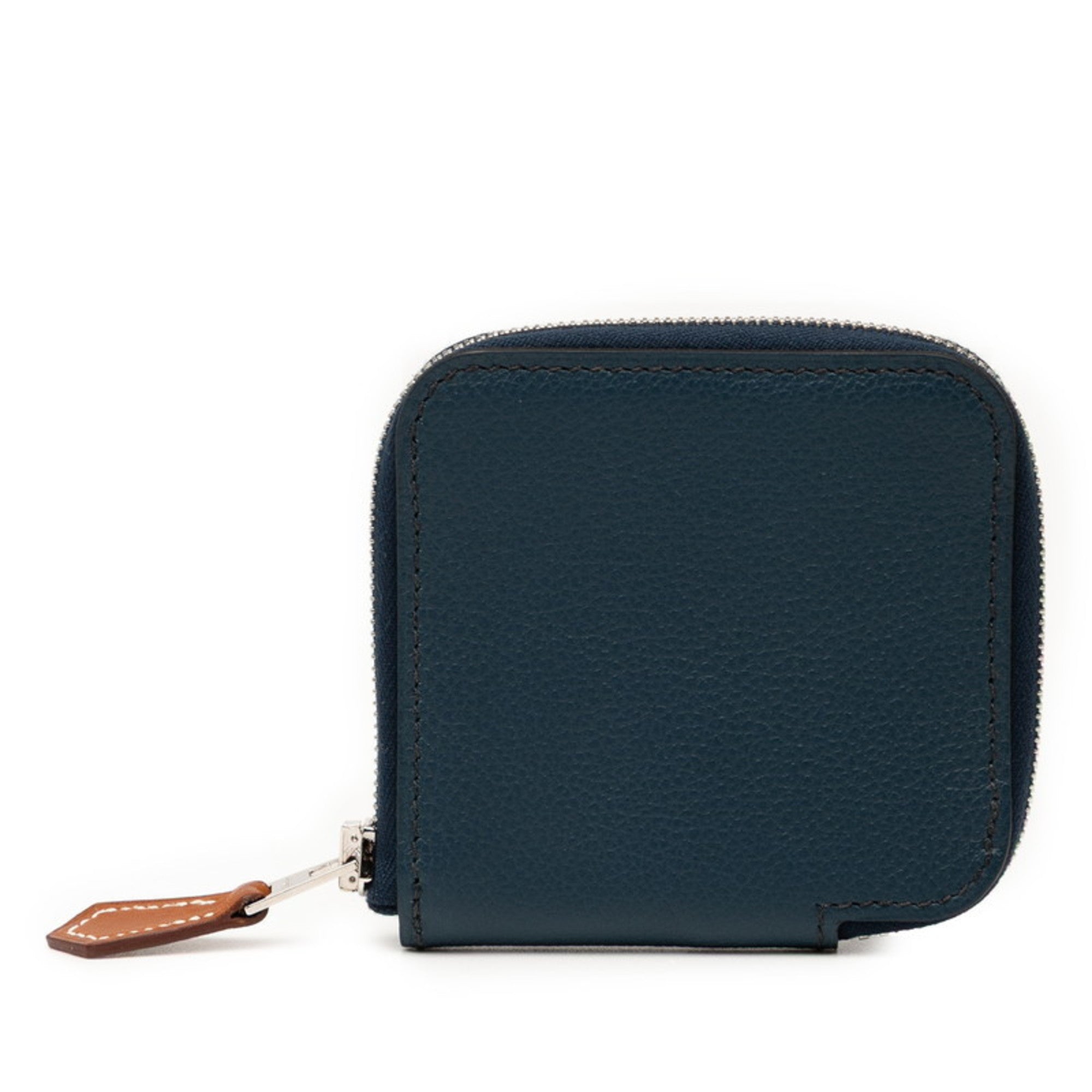 Hermes Navy Coin Purse/Coin Case (Pre-Owned)