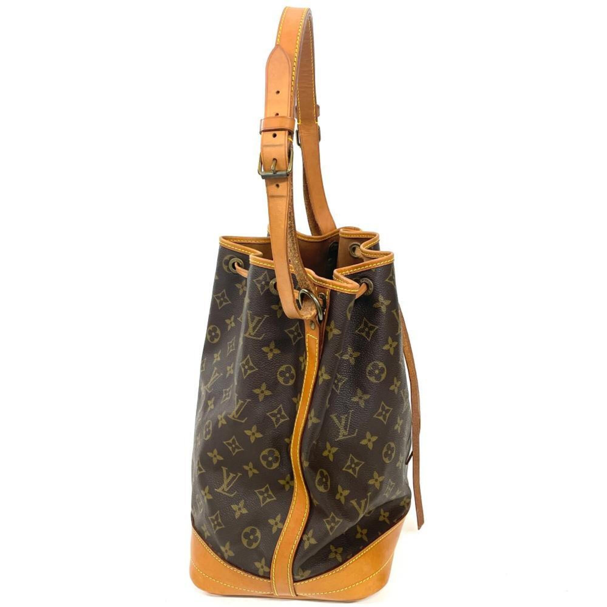 Louis Vuitton Brown Monogram Canvas Shoulder Bag (Pre-Owned)