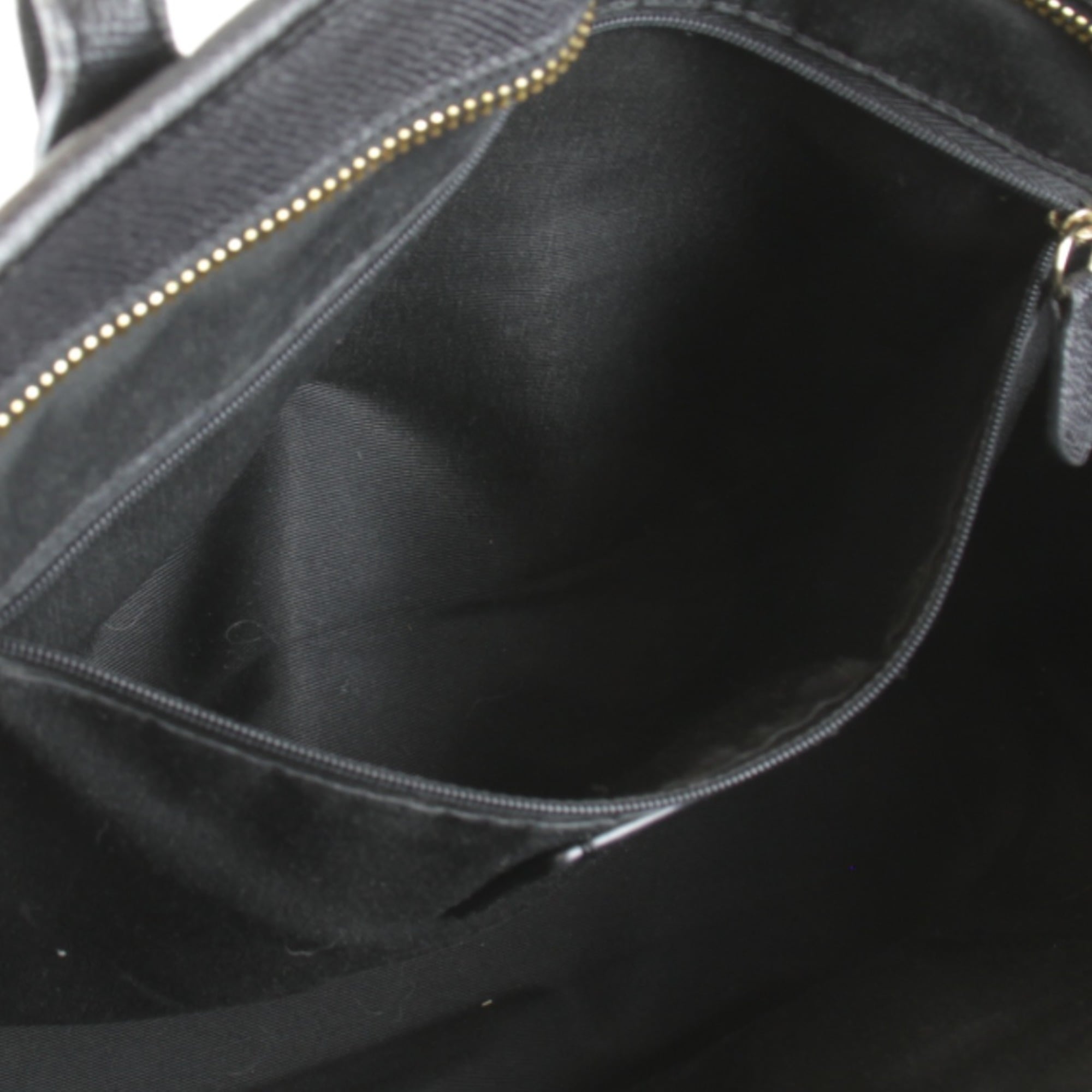 Coach Black Leather Tote Bag (Pre-Owned)